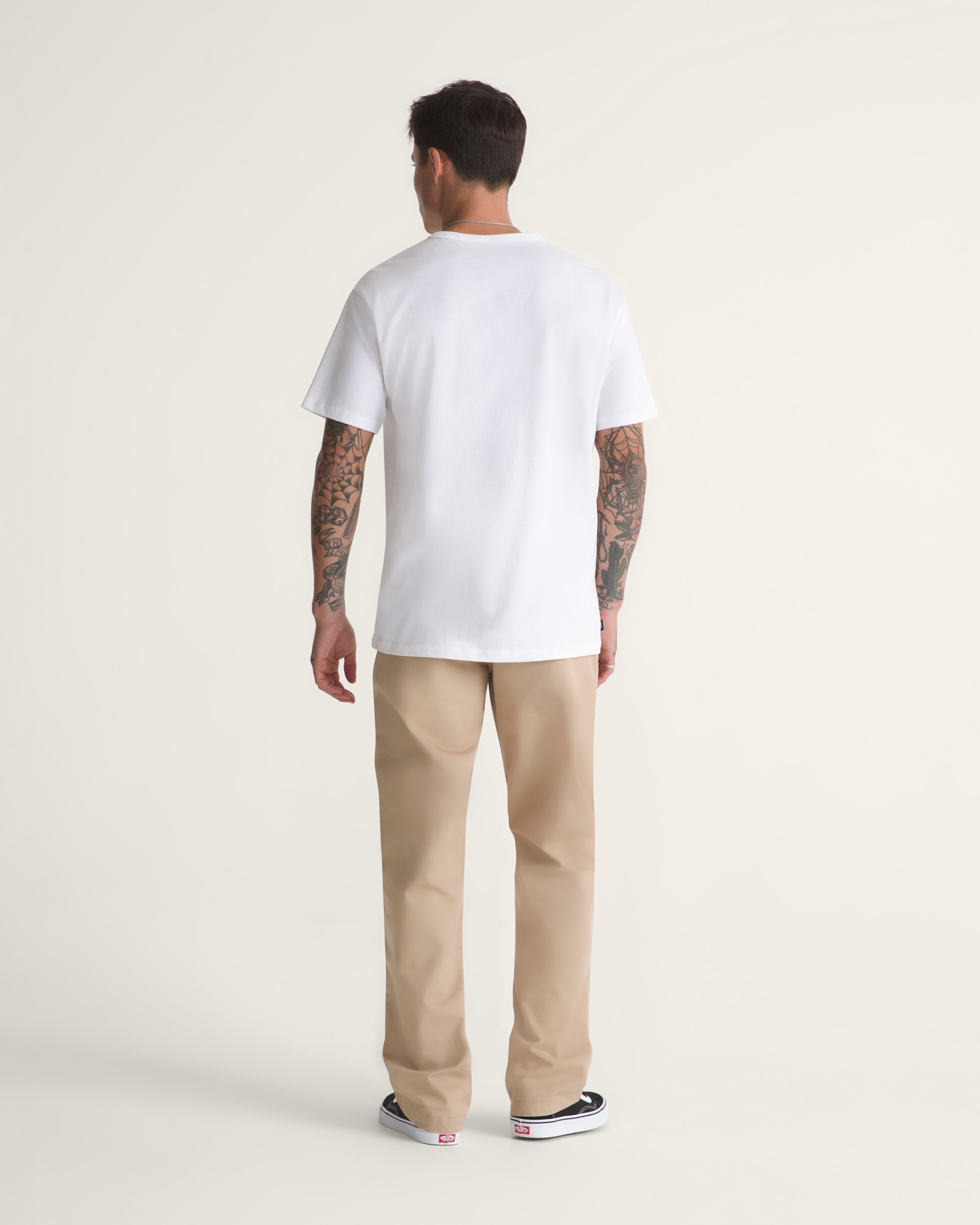 Authentic Chino Straight Pants VANS Incense Brown ALT4