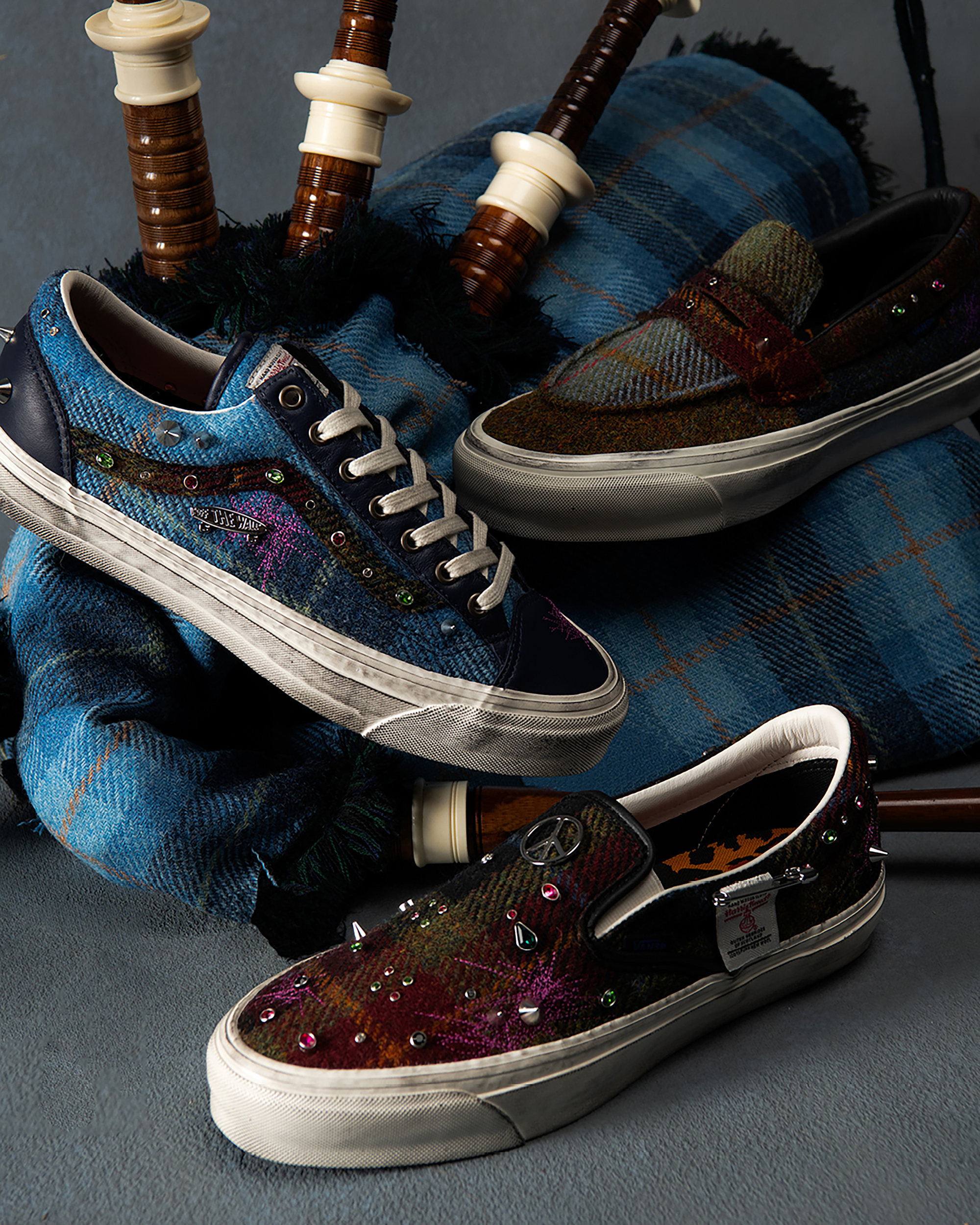 Premium Old Skool 36 Harris Tweed® Shoe | Vans US