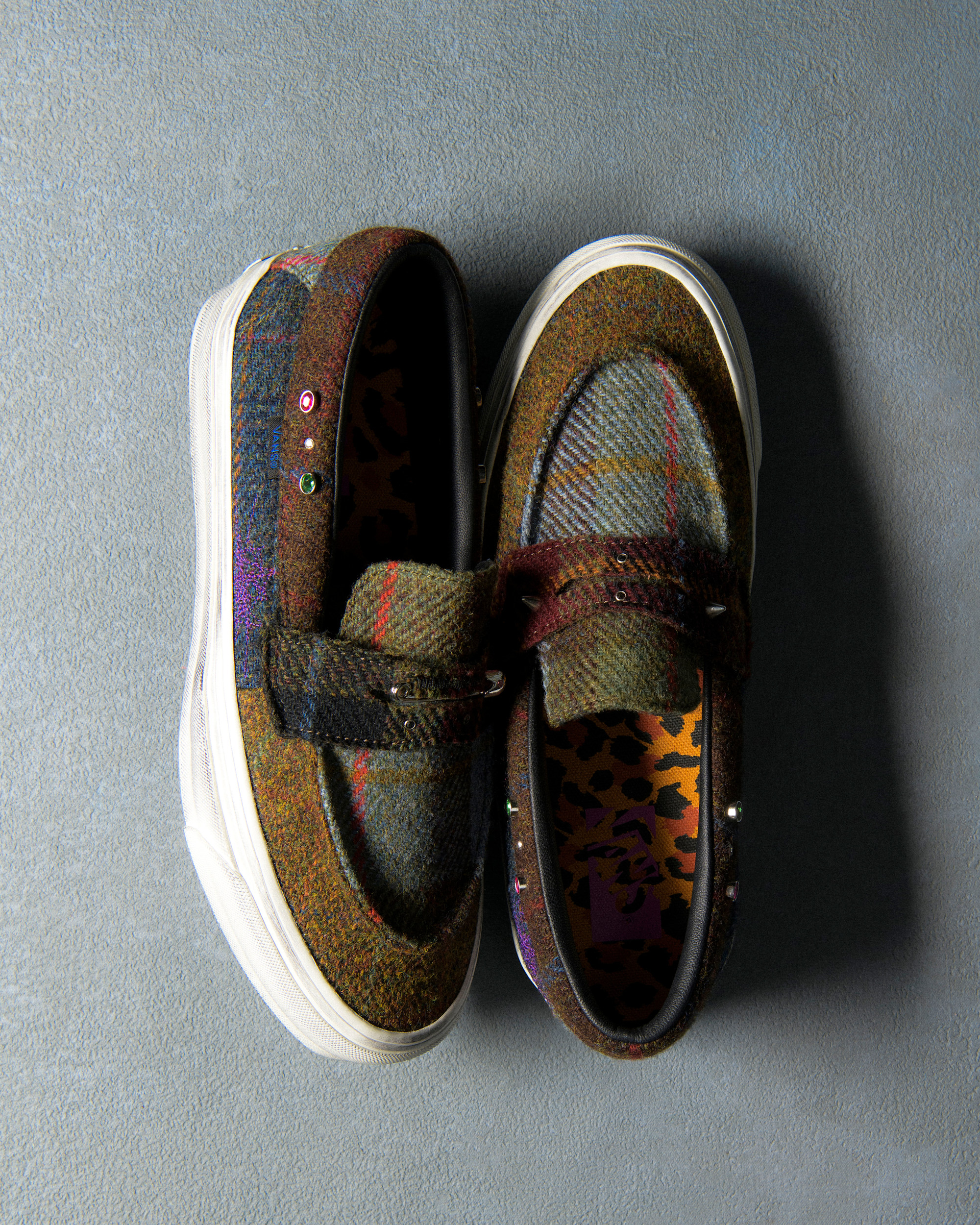 Premium Harris Tweed Loafer 53 Shoe VANS Tweed Brown ALT7