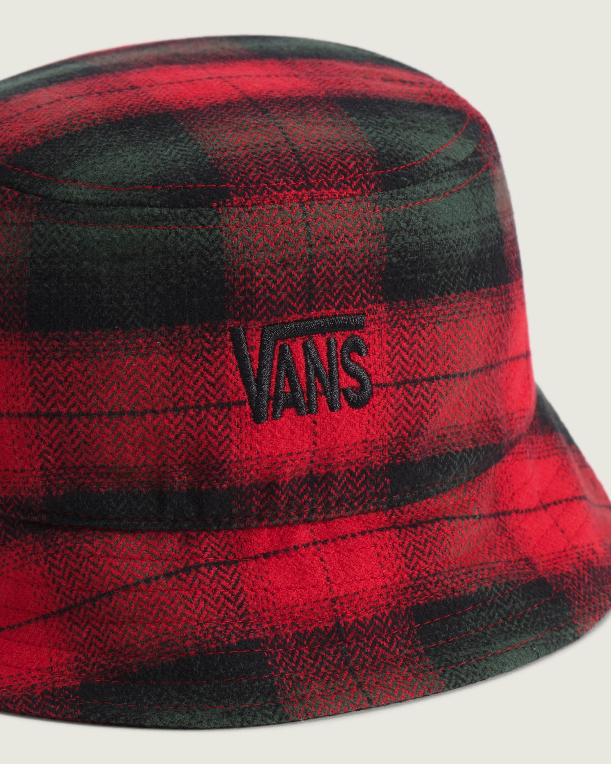 Stretch Logo Bucket Hat VANS Racing Red ALT1
