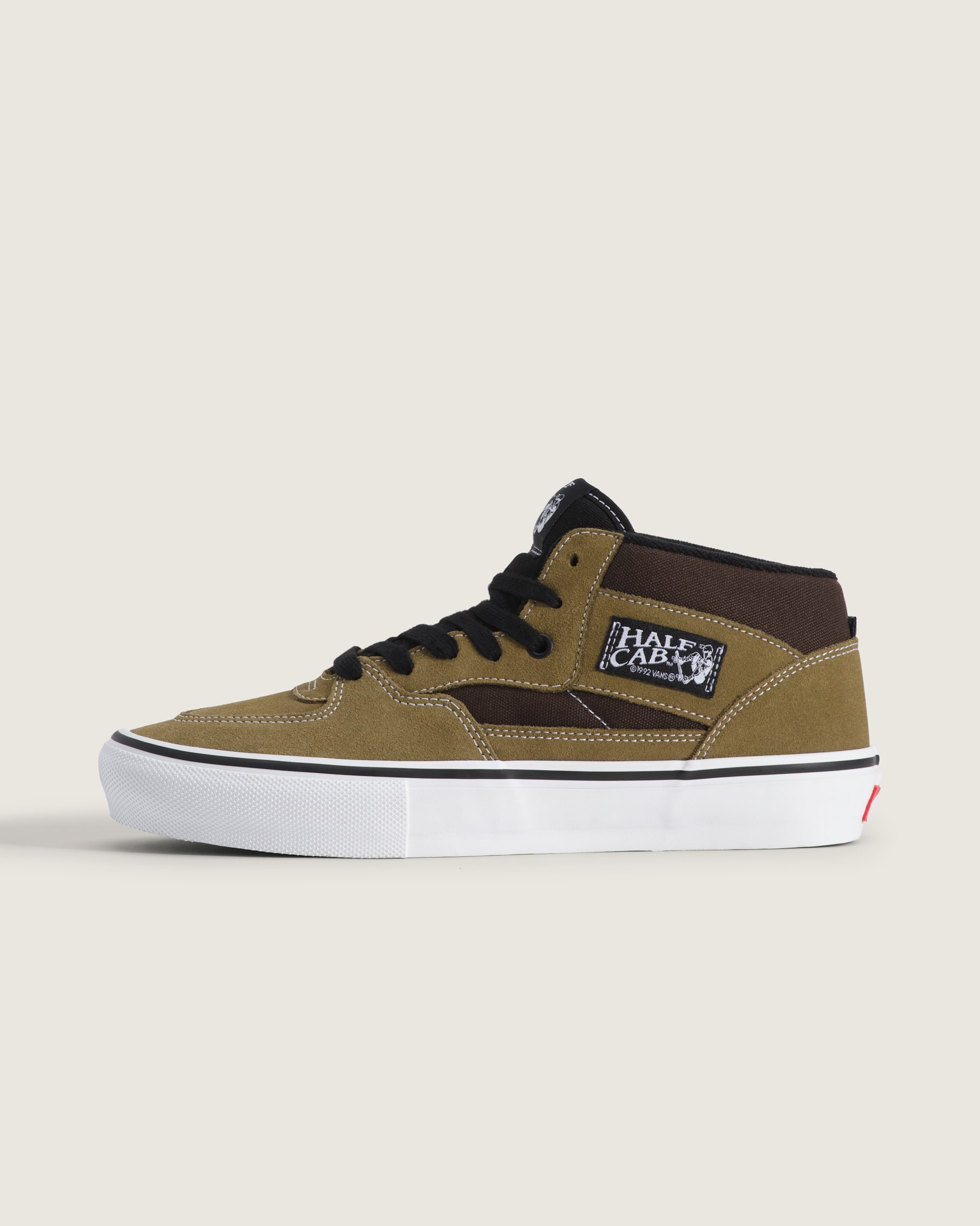 Skate Half Cab Shoe VANS Olive Brown HERO