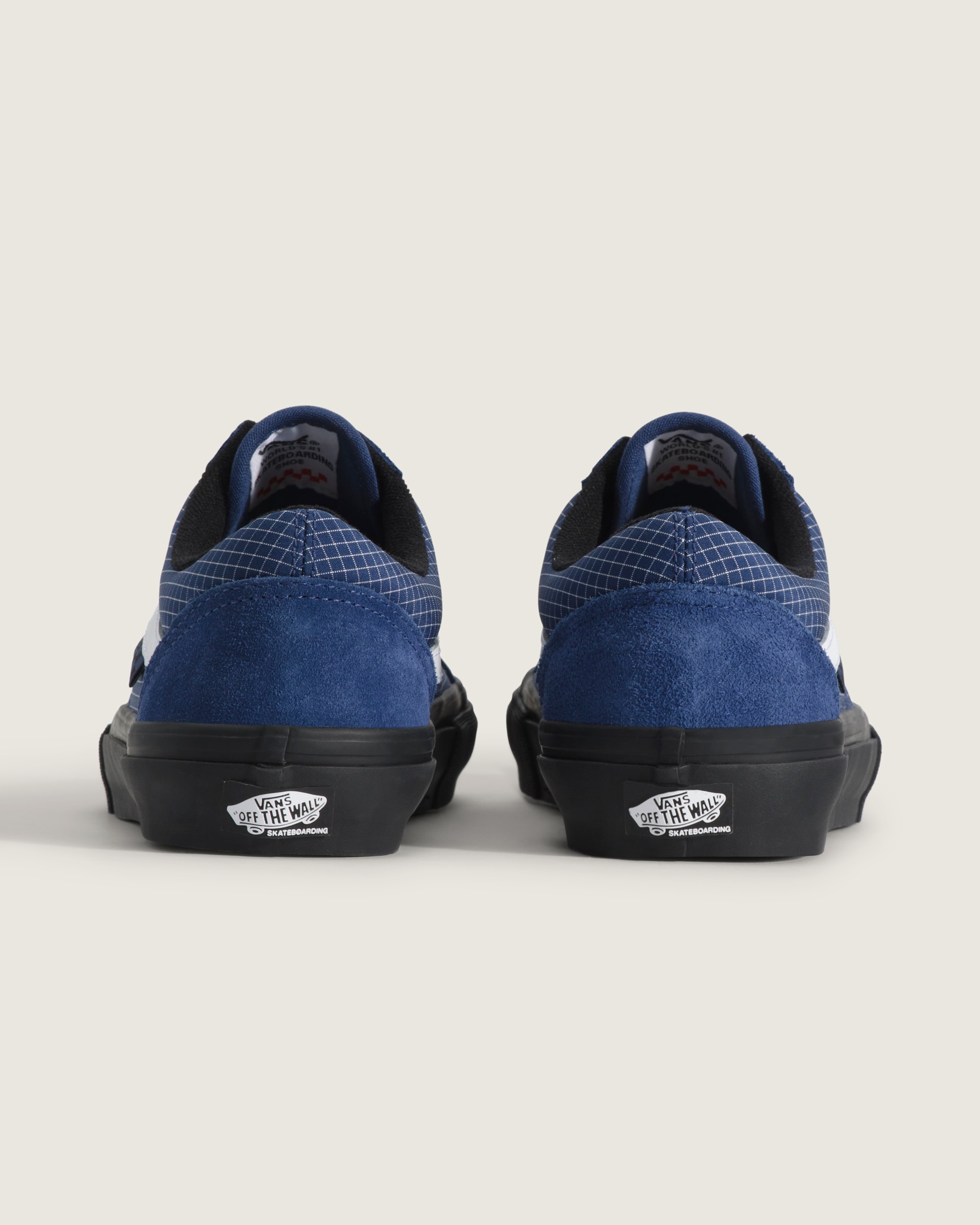 Skate Old Skool Shoe VANS Ripstop True Navy  Black ALT3