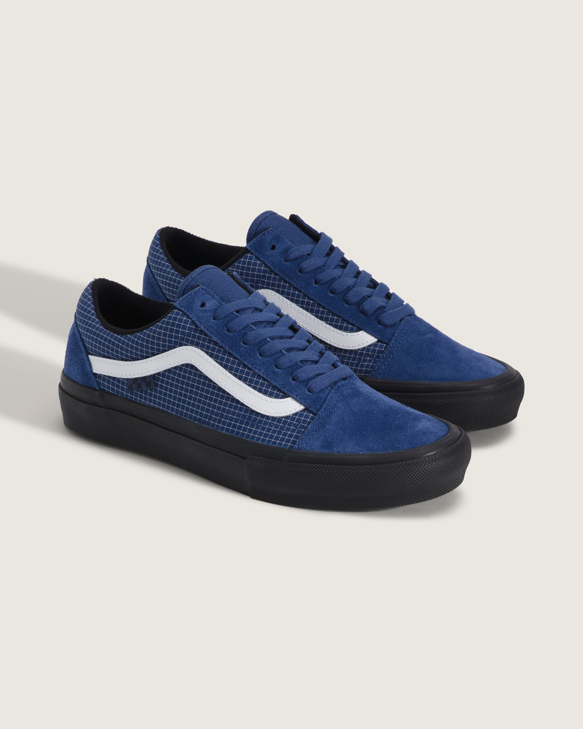 Skate Old Skool Shoe VANS Ripstop True Navy  Black ALT1