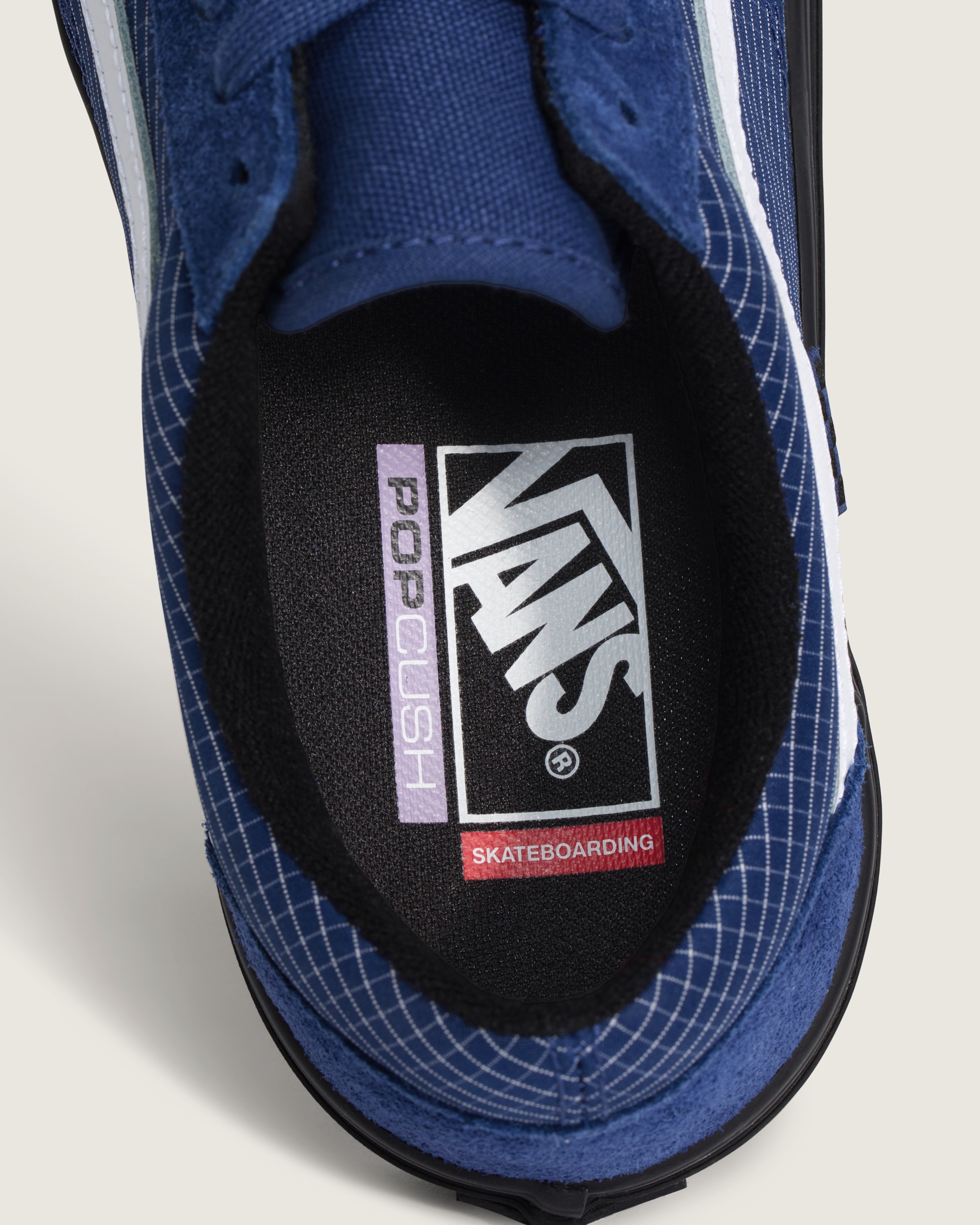 Skate Old Skool Shoe VANS Ripstop True Navy  Black ALT4