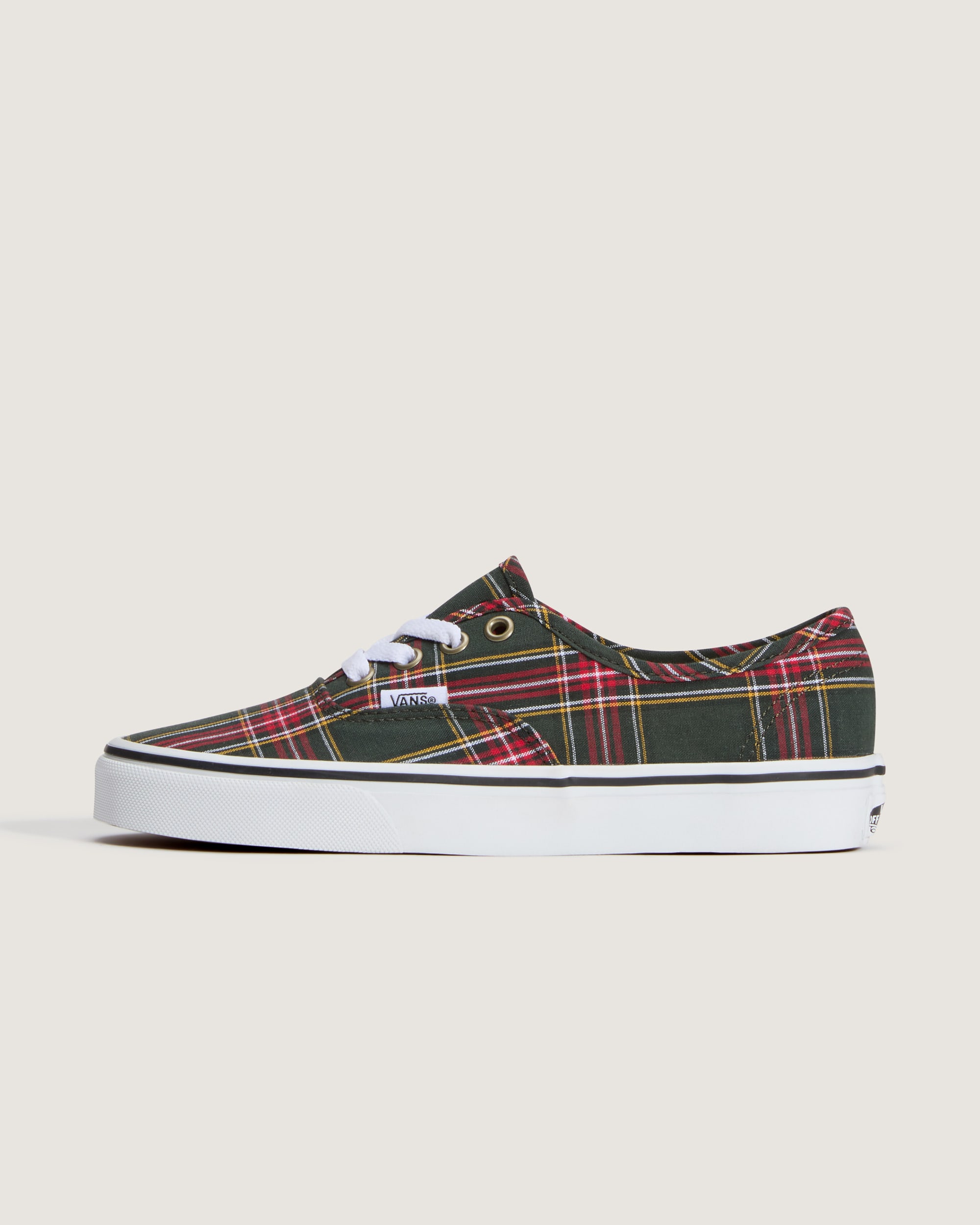 Authentic Shoe VANS Tartan Oil Green HERO