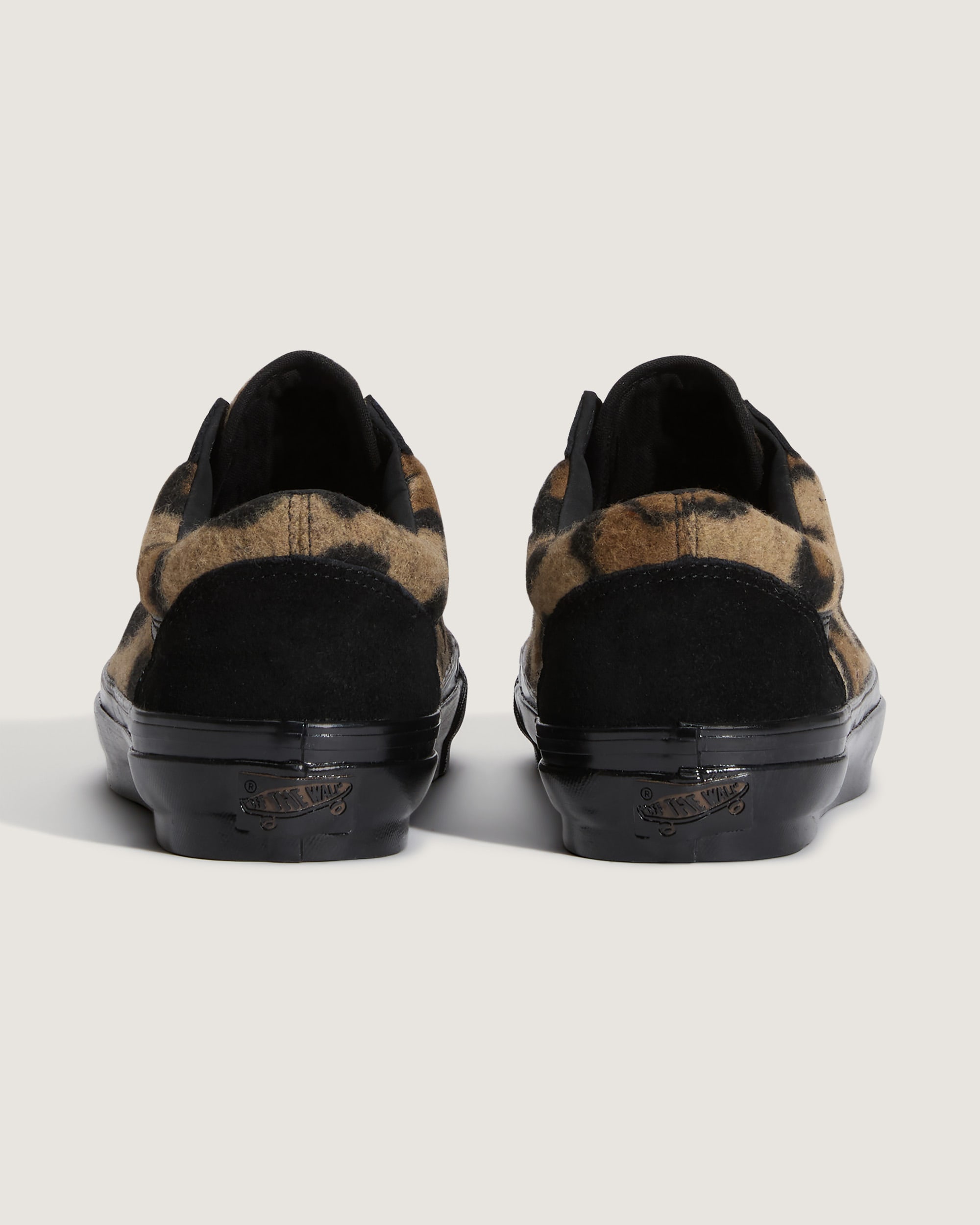 Premium Old Skool Shoe VANS Leopard Black  Brown ALT3