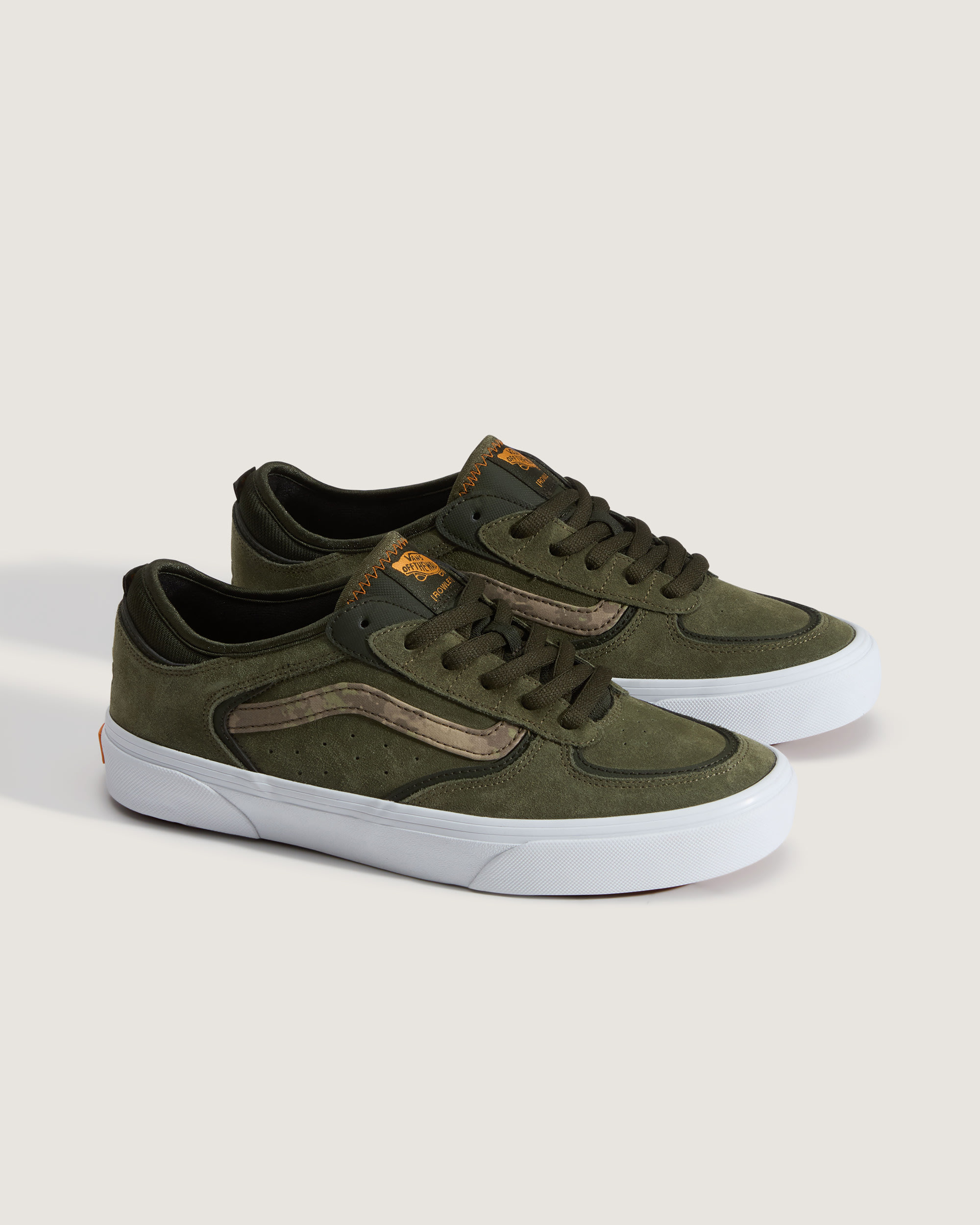 Skate Rowley Shoe VANS Camo Mossy Olive ALT1