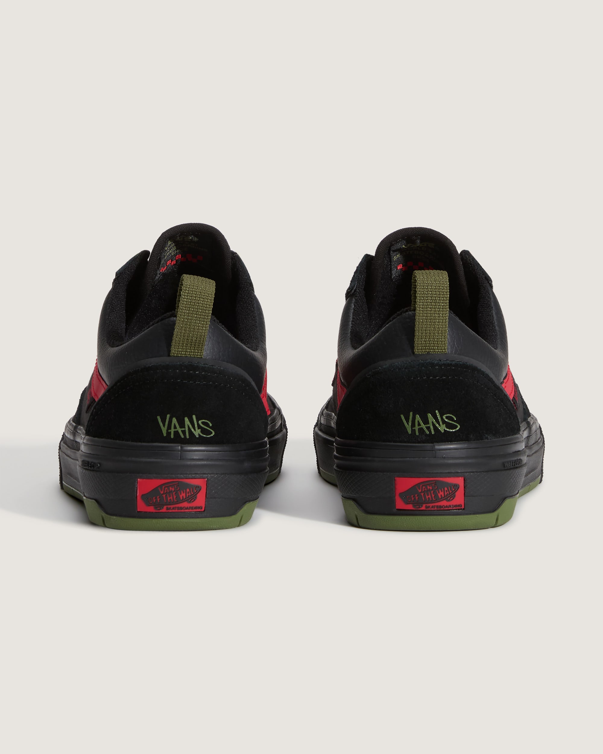 Skate Old Skool Wafflecup Shoe by Atiba VANS Atiba Black  Green ALT3