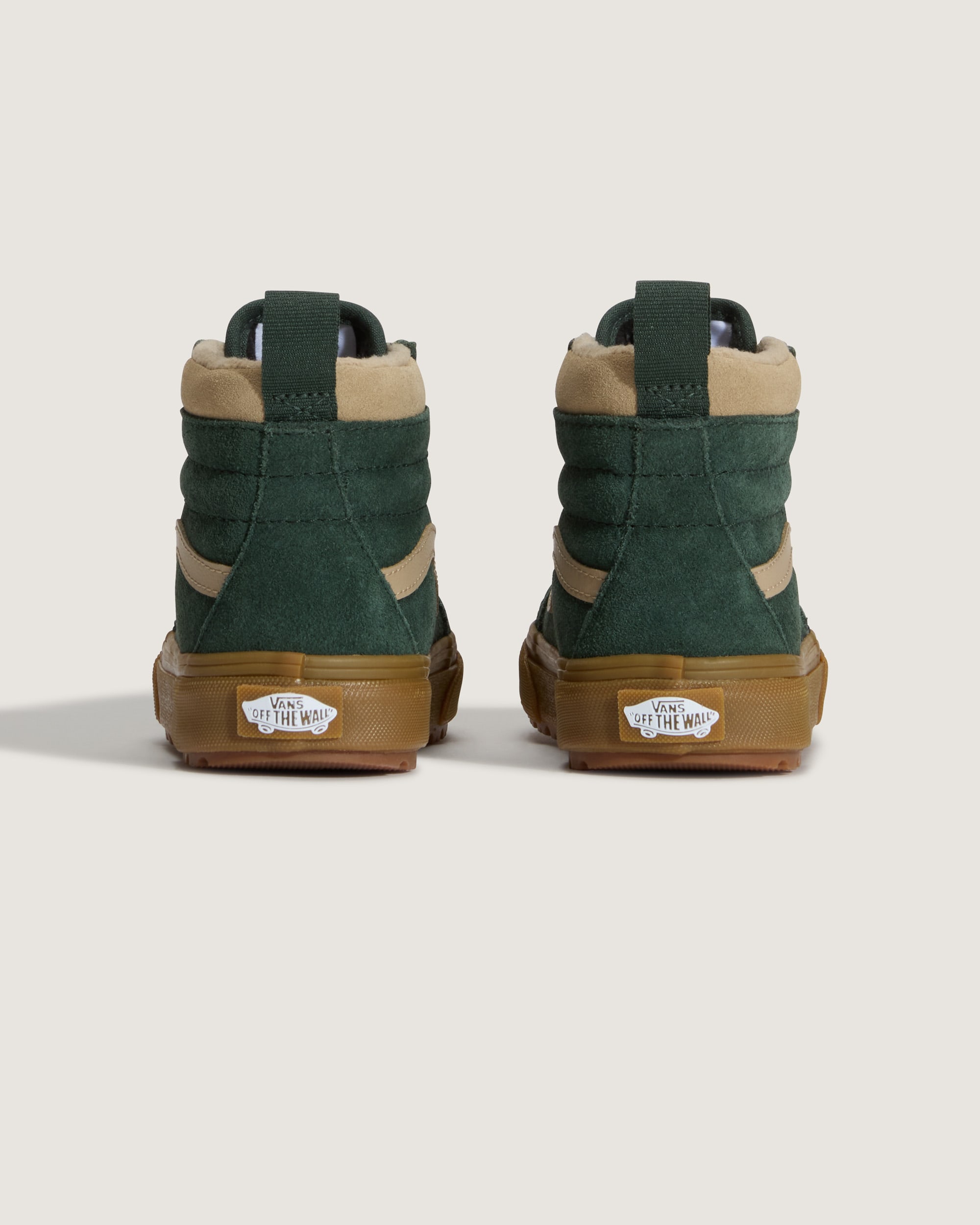 Little Kids Sk8Hi Insulated Shoe VANS Gum Oil Green ALT4
