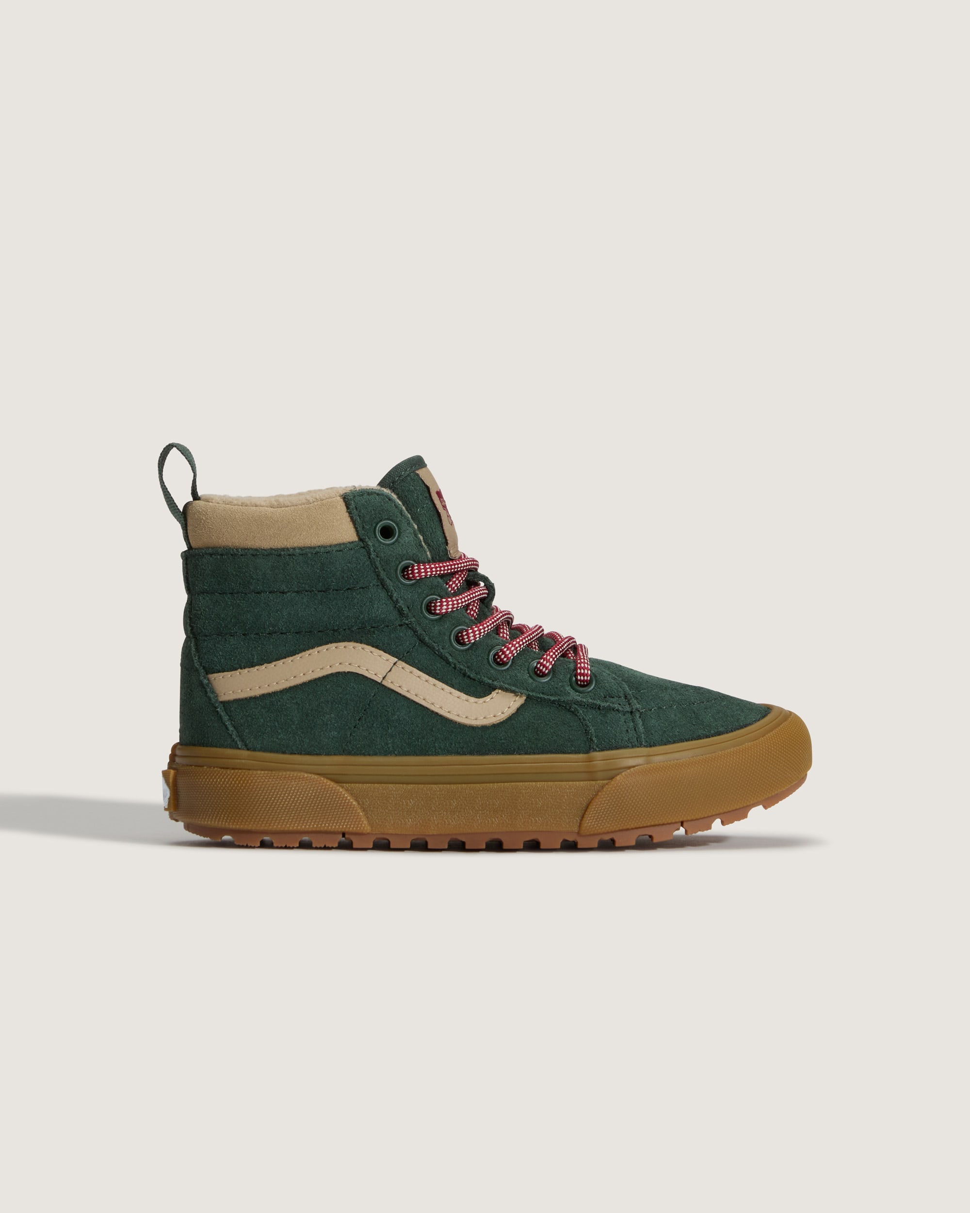 Little Kids Sk8Hi Insulated Shoe VANS Gum Oil Green ALT5