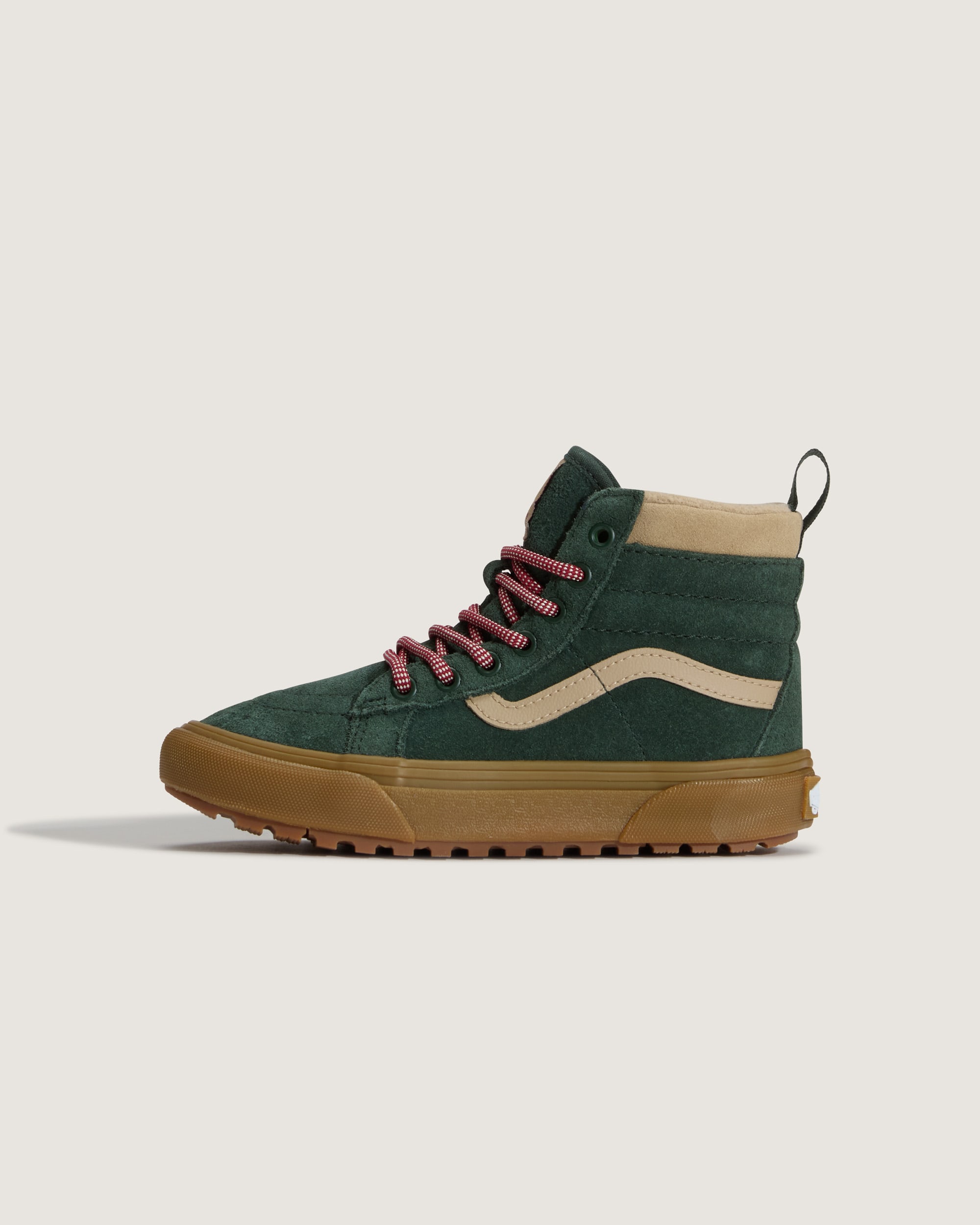 Little Kids Sk8Hi Insulated Shoe VANS Gum Oil Green HERO
