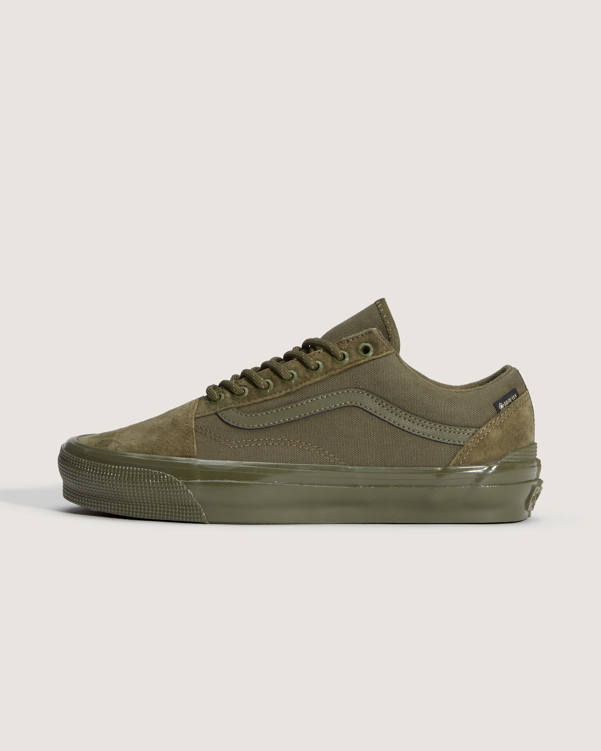 Premium Old Skool GORETEX Shoe VANS Mossy Olive HERO