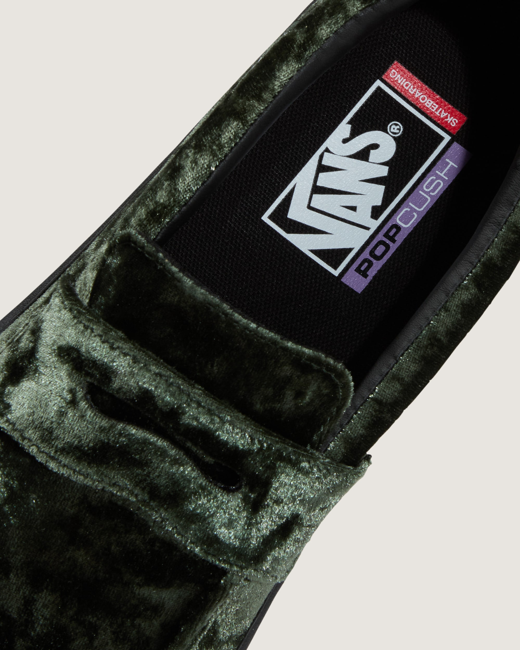 Skate Loafer VANS Velvet Oil Green ALT5