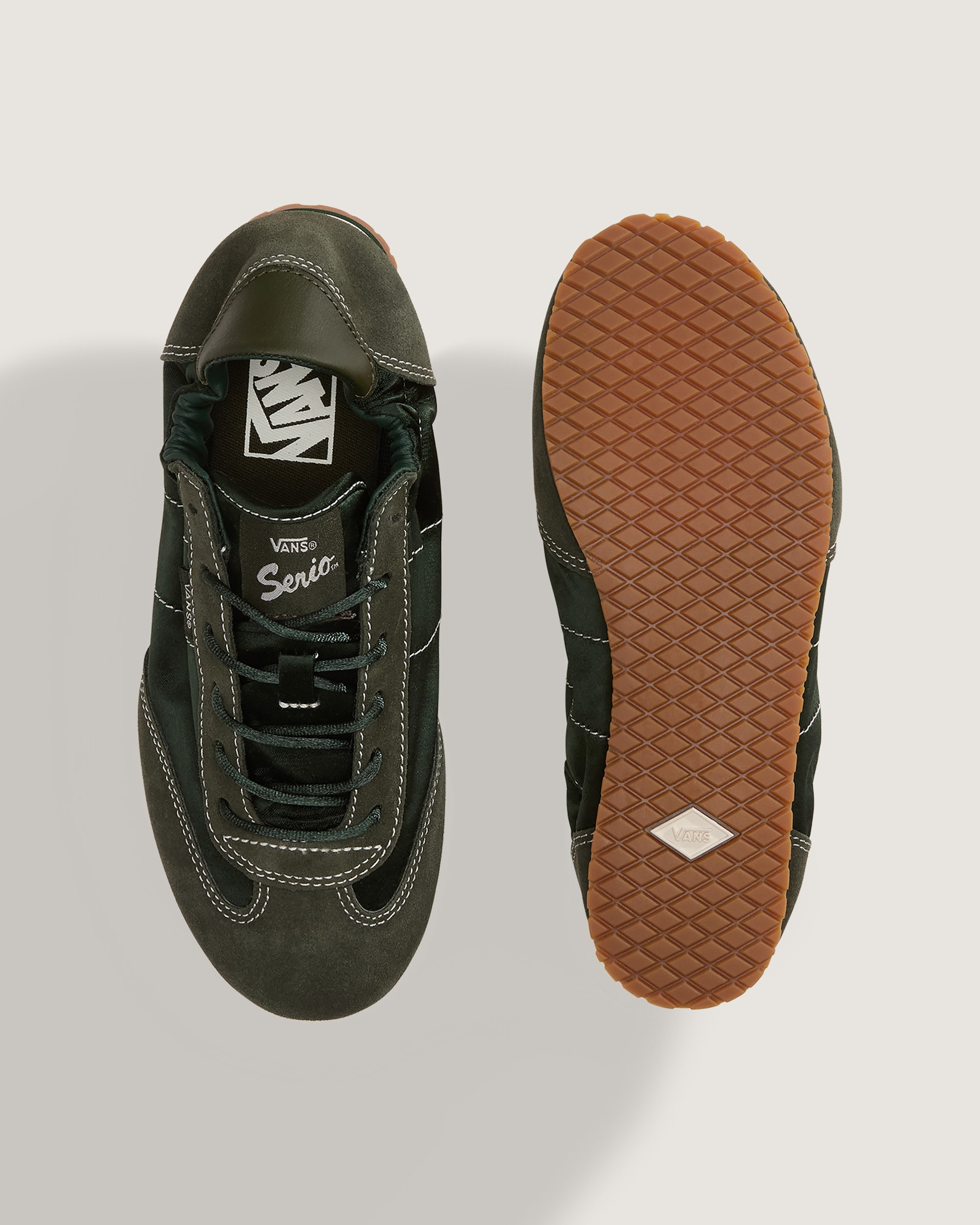 Super Lowpro Ballet Light Shoe VANS Oil Green ALT2