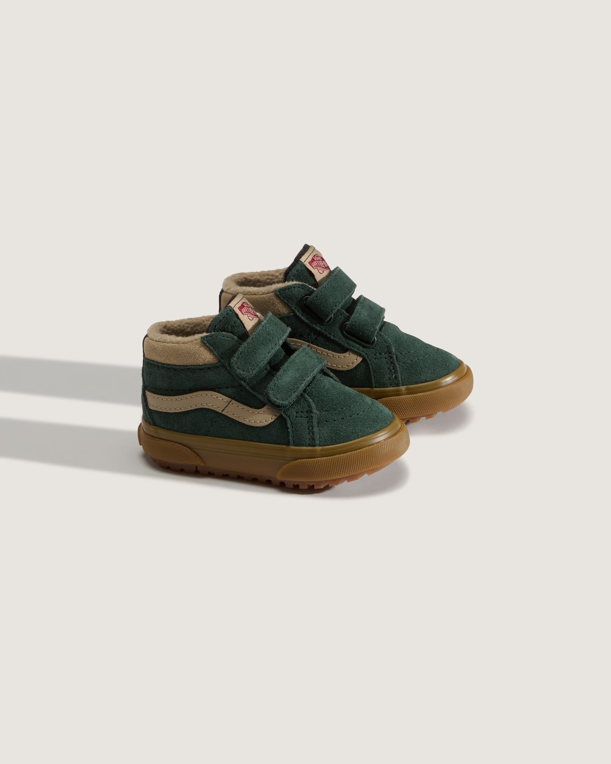 Toddler SK8Mid V Insulated Shoe VANS Gum Oil Green ALT2