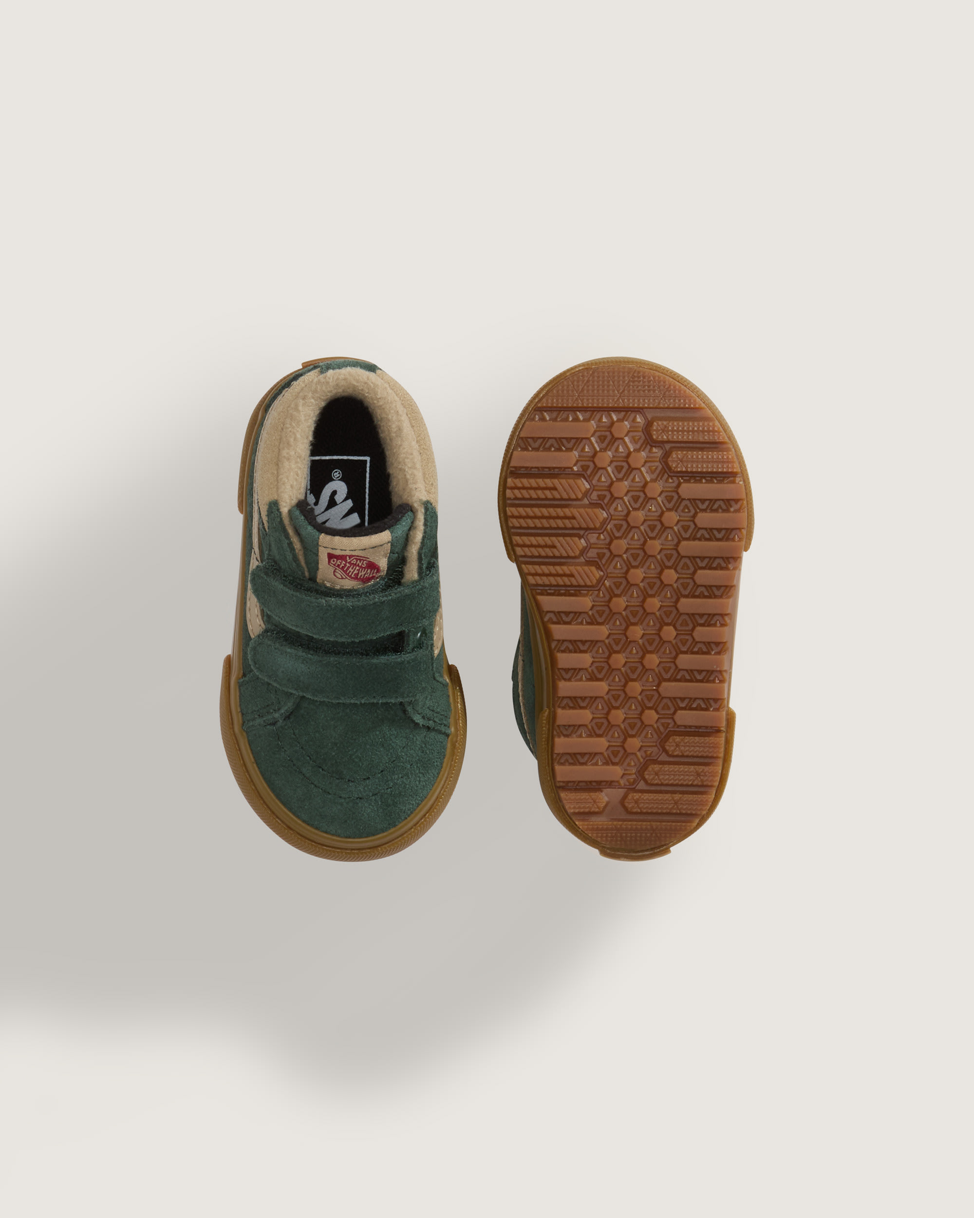 Toddler SK8Mid V Insulated Shoe VANS Gum Oil Green ALT3