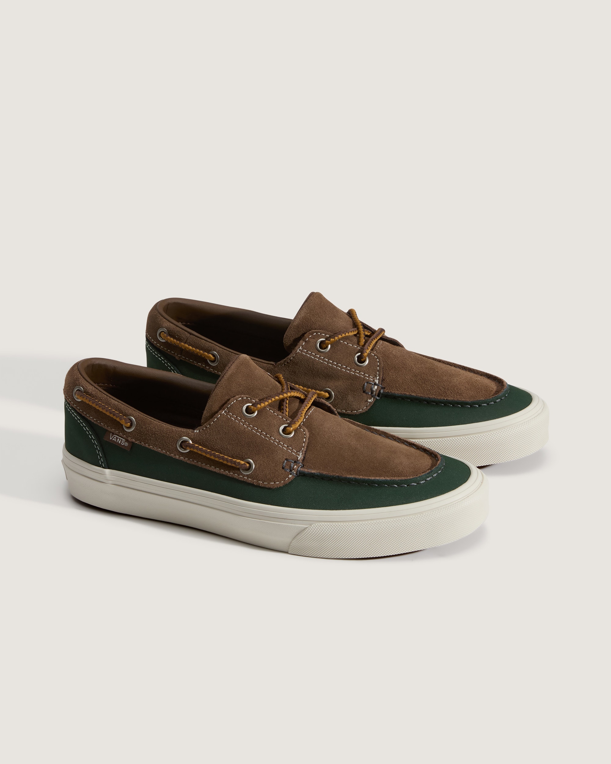2Eyelet Boat Shoe VANS Weatherized Oil Green ALT1