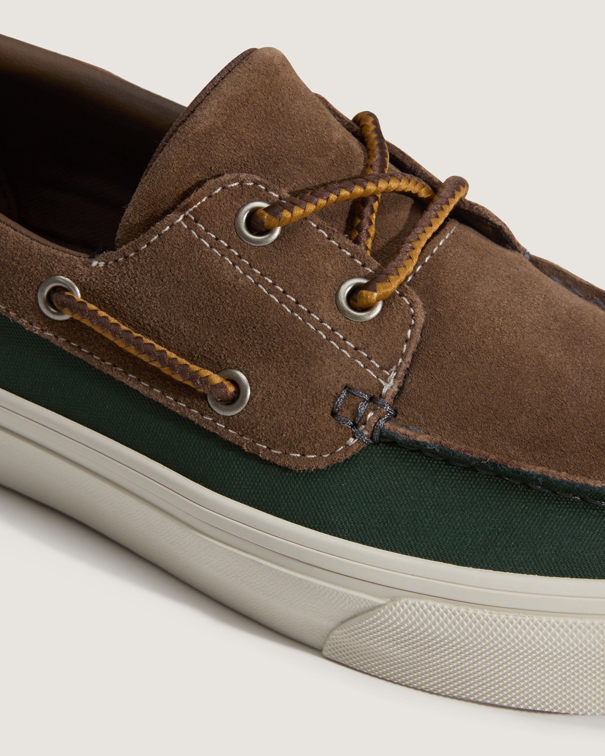 2Eyelet Boat Shoe VANS Weatherized Oil Green ALT4