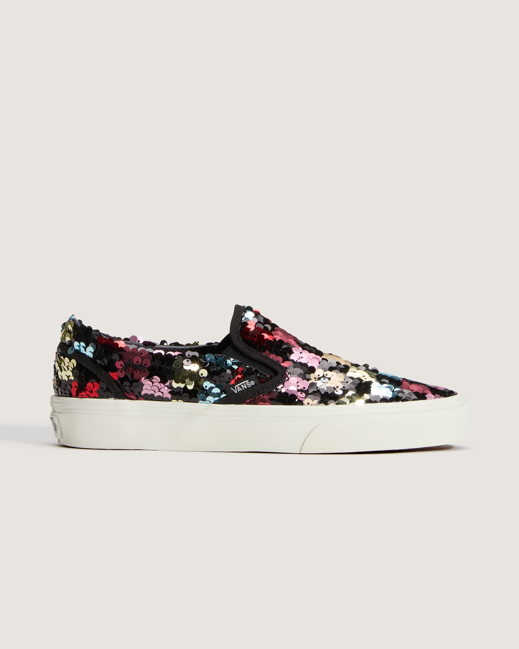 Classic SlipOn Shoe VANS Checkerboard Black  Multi Black ALT5