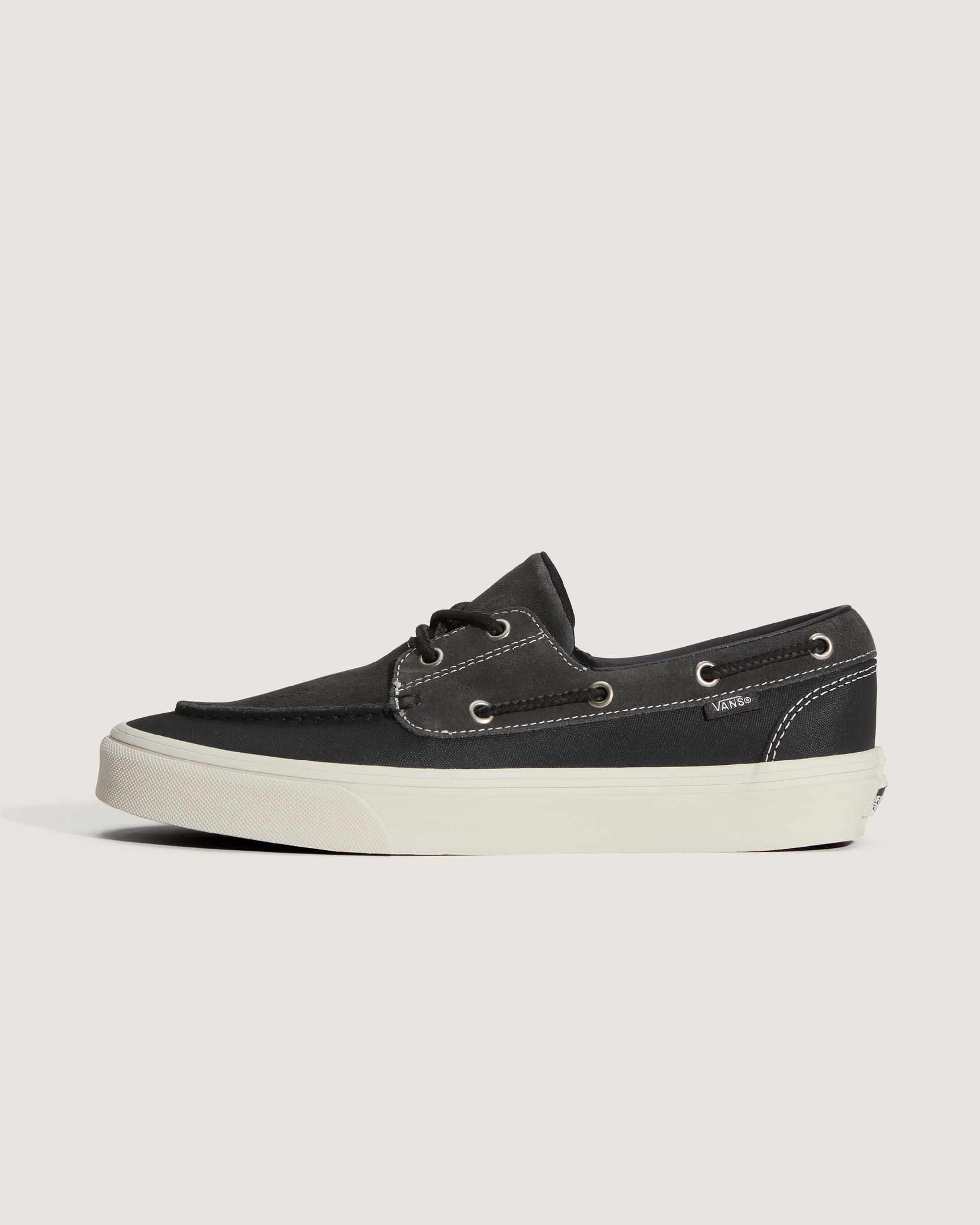 2Eyelet Boat Shoe VANS Weatherized Faded Black HERO