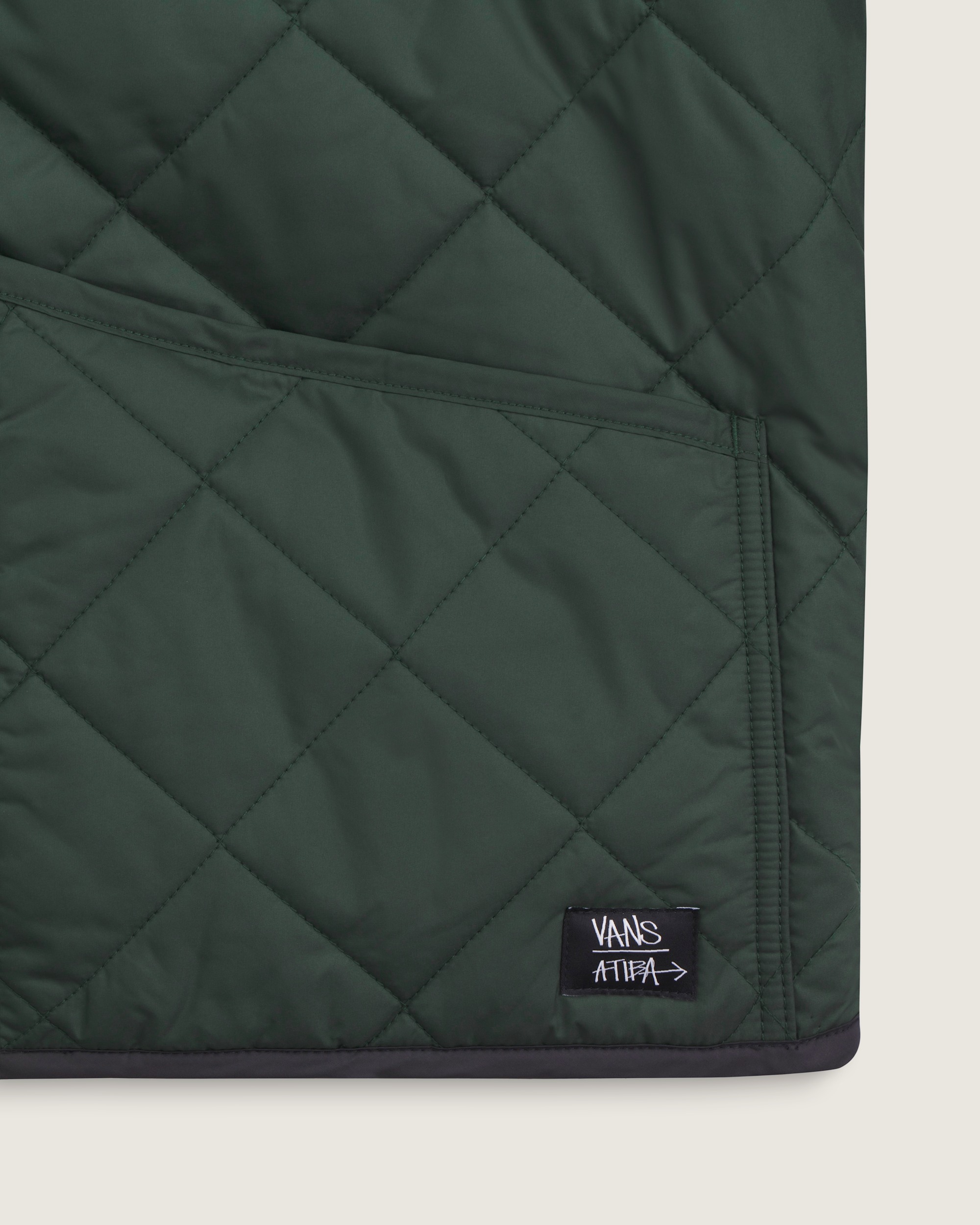 Vans X Atiba Jacket VANS Atiba Oil Green ALT7