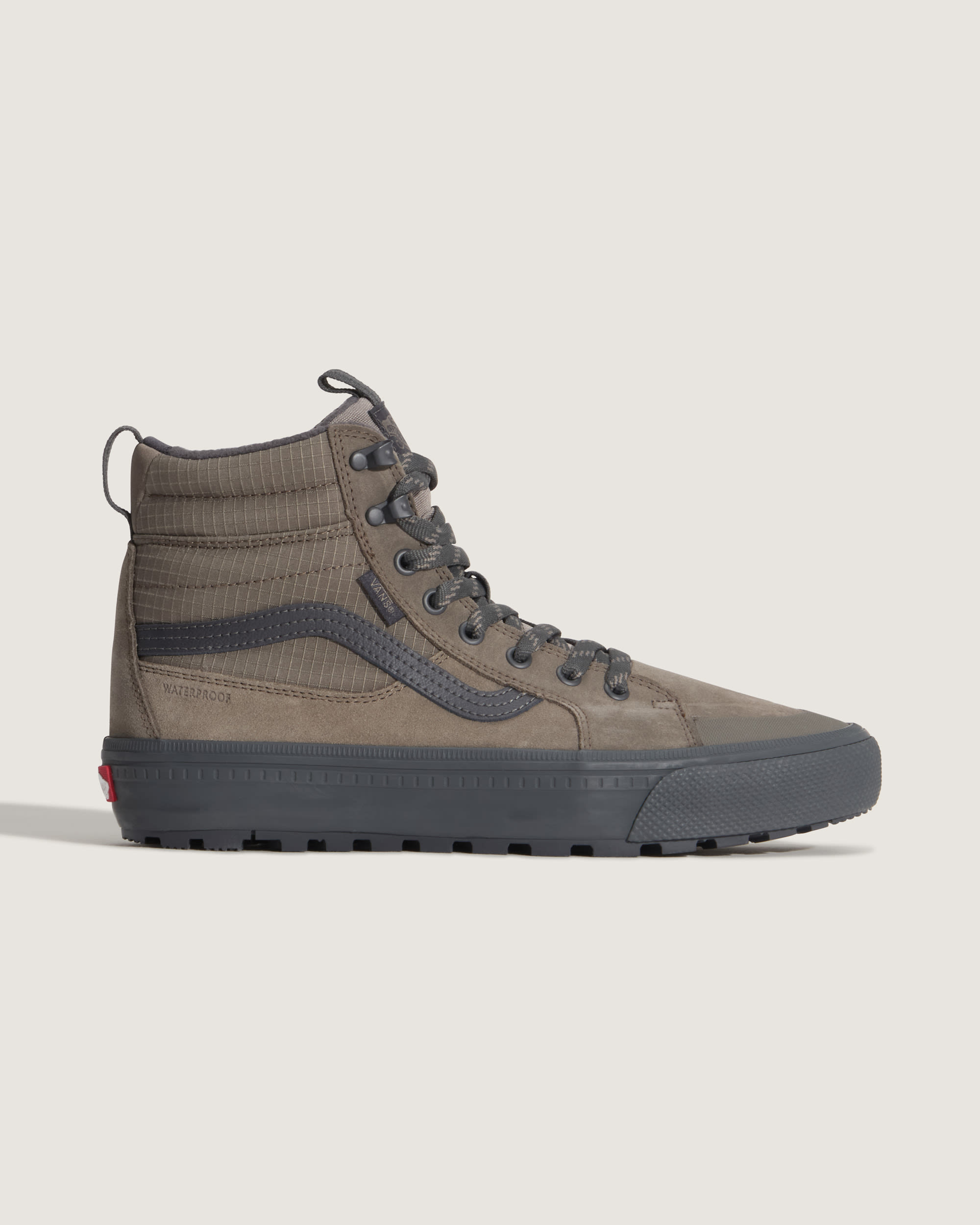Sk8Hi Waterproof Insulated Shoe VANS Ripstop Bungee Cord Brown ALT5