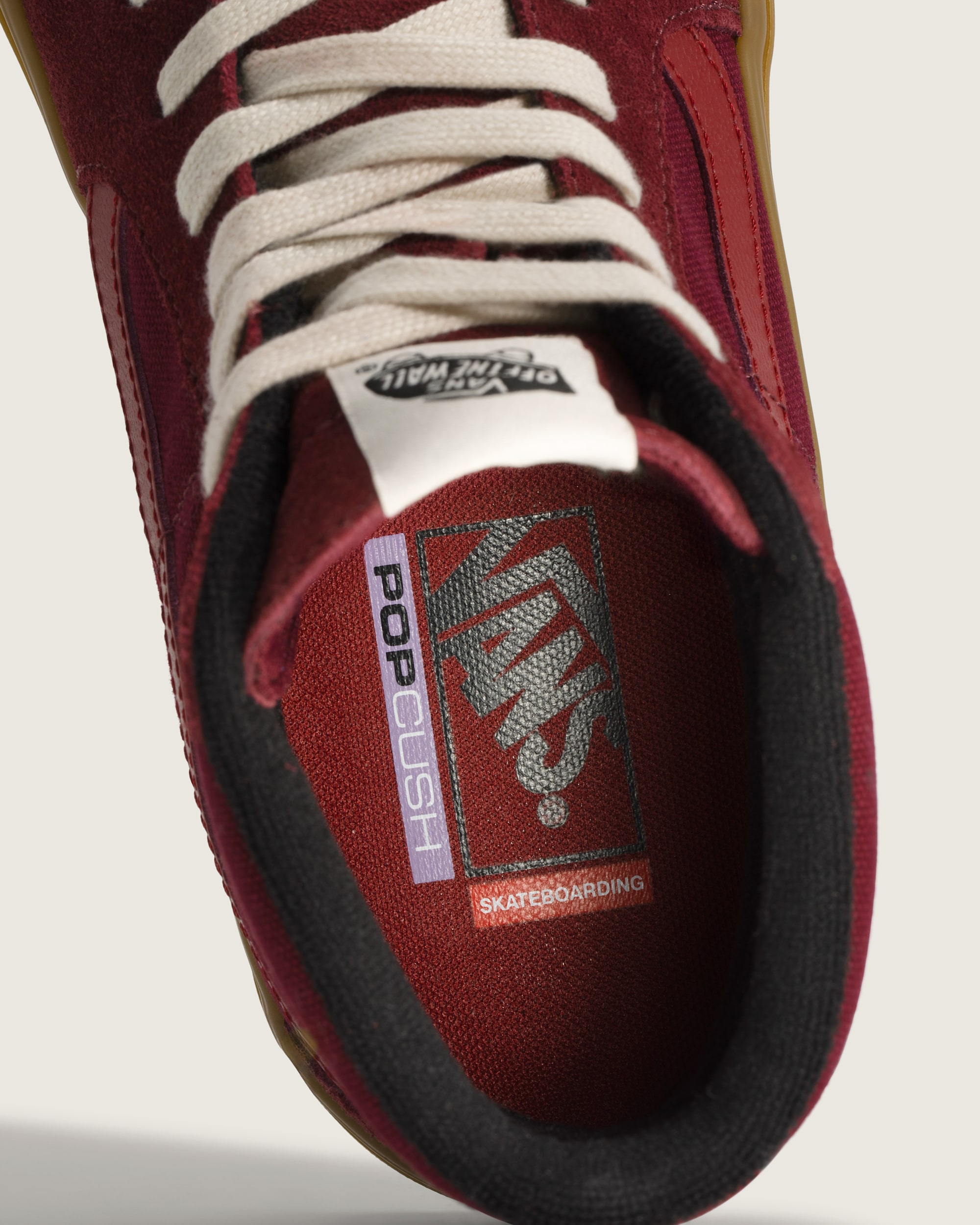 Skate Sk8Hi Shoe VANS Maroon  Gum ALT4