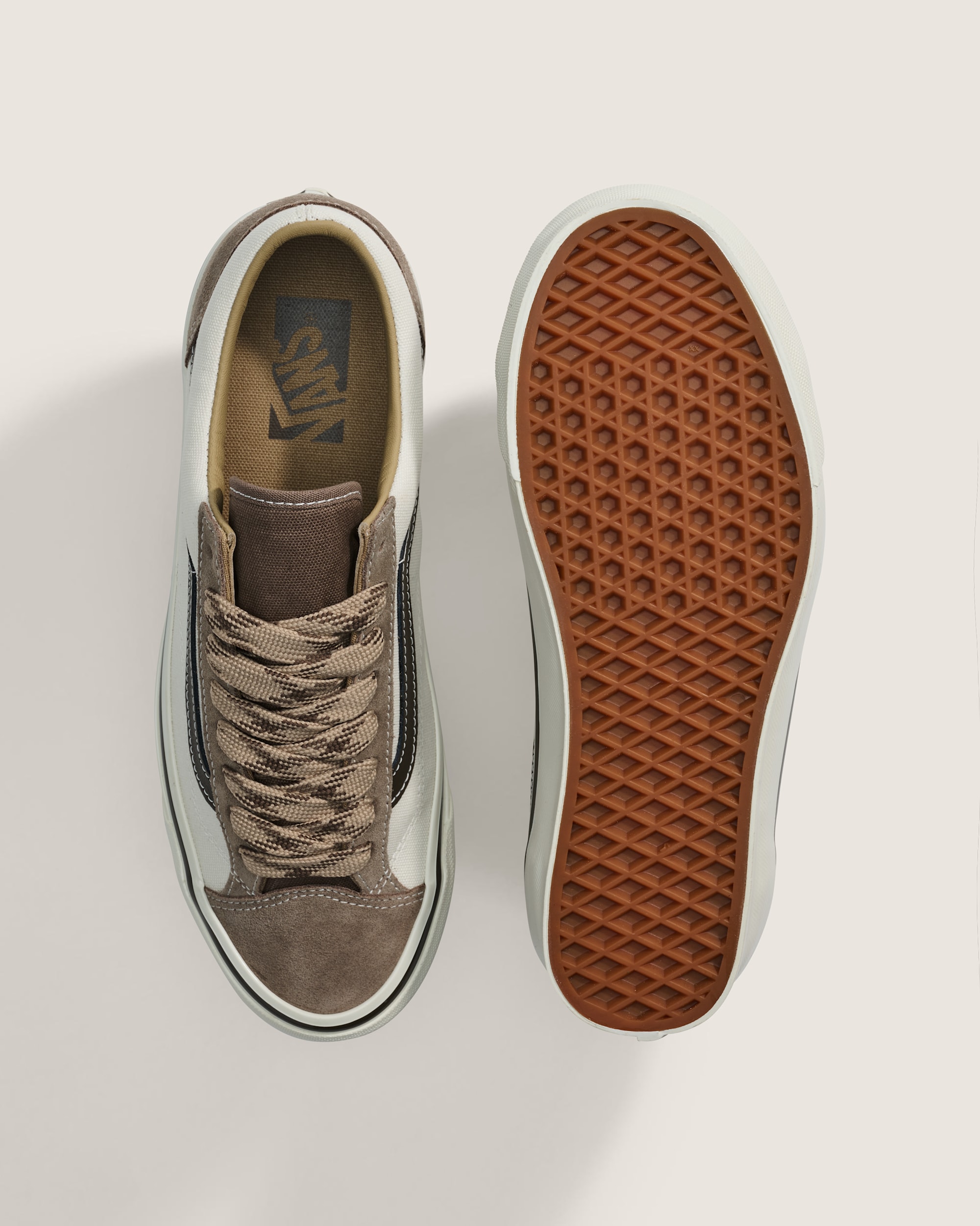 Premium Old Skool 36 Shoe VANS Color Block Brown  Multi ALT2