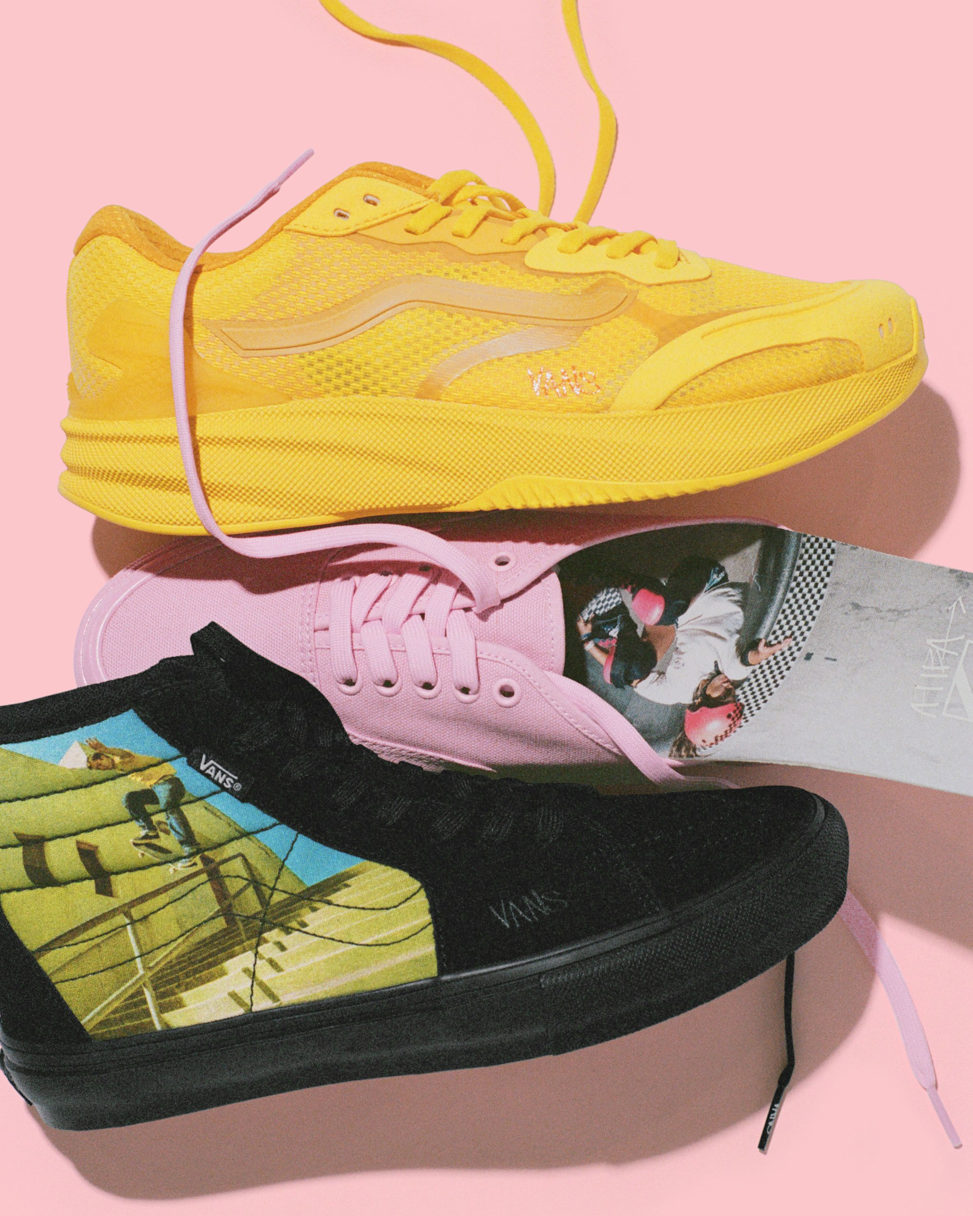 Skate Sk8Hi Shoe by Atiba VANS Atiba Black  Multi ALT12