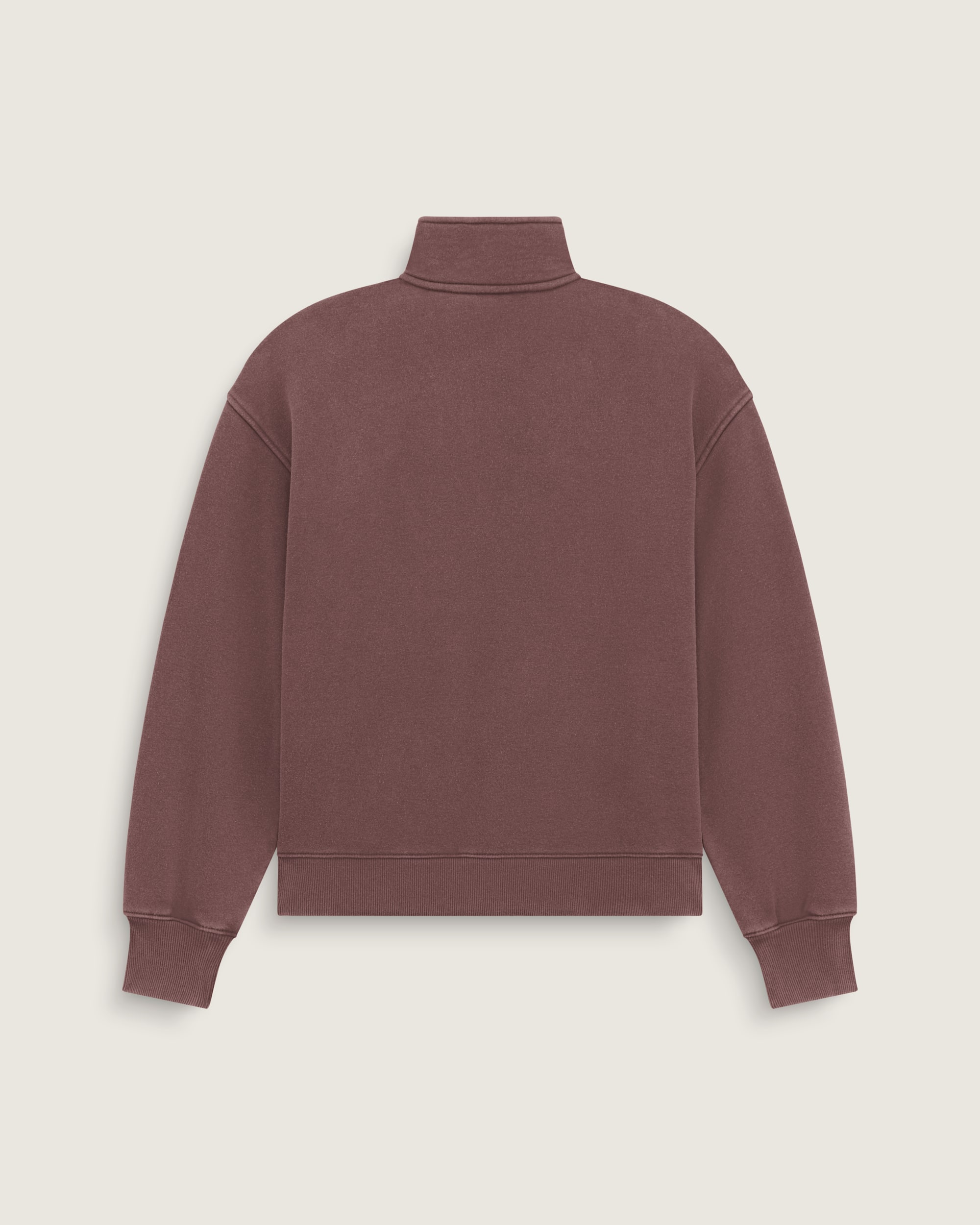 Funnel Neck Sweatshirt VANS Port Brown ALT1