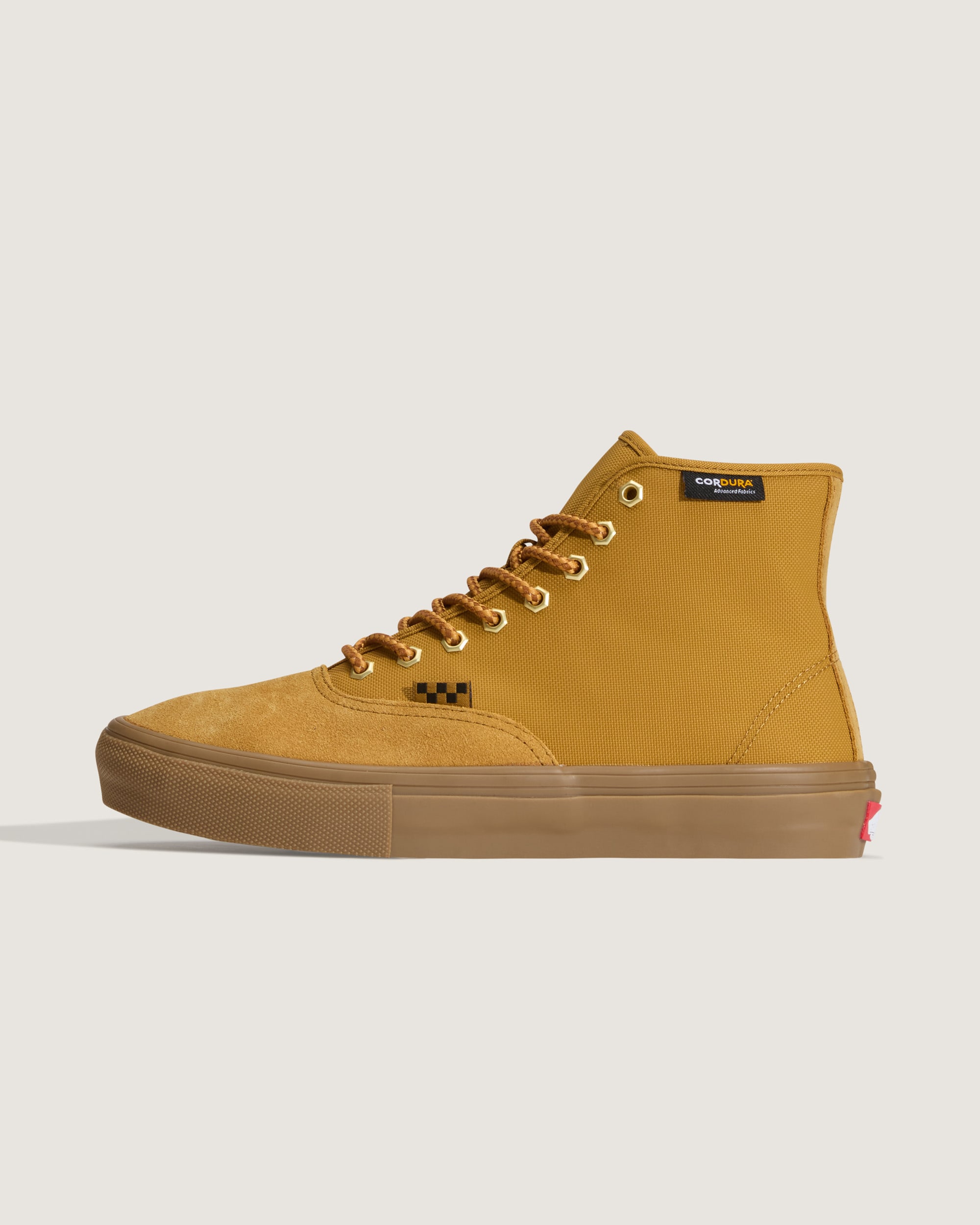 Skate Authentic High Shoe VANS Autumn Brown HERO