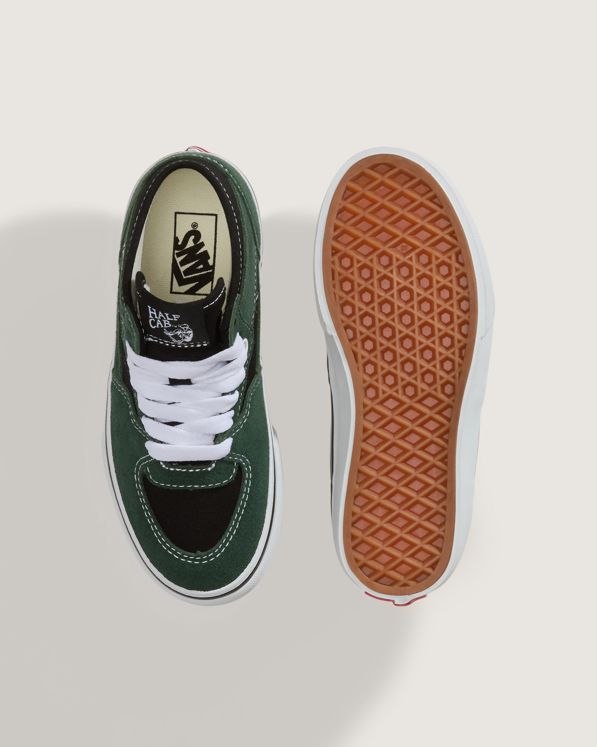 Little Kids Half Cab Decon Shoe VANS Oil Green  Black ALT3