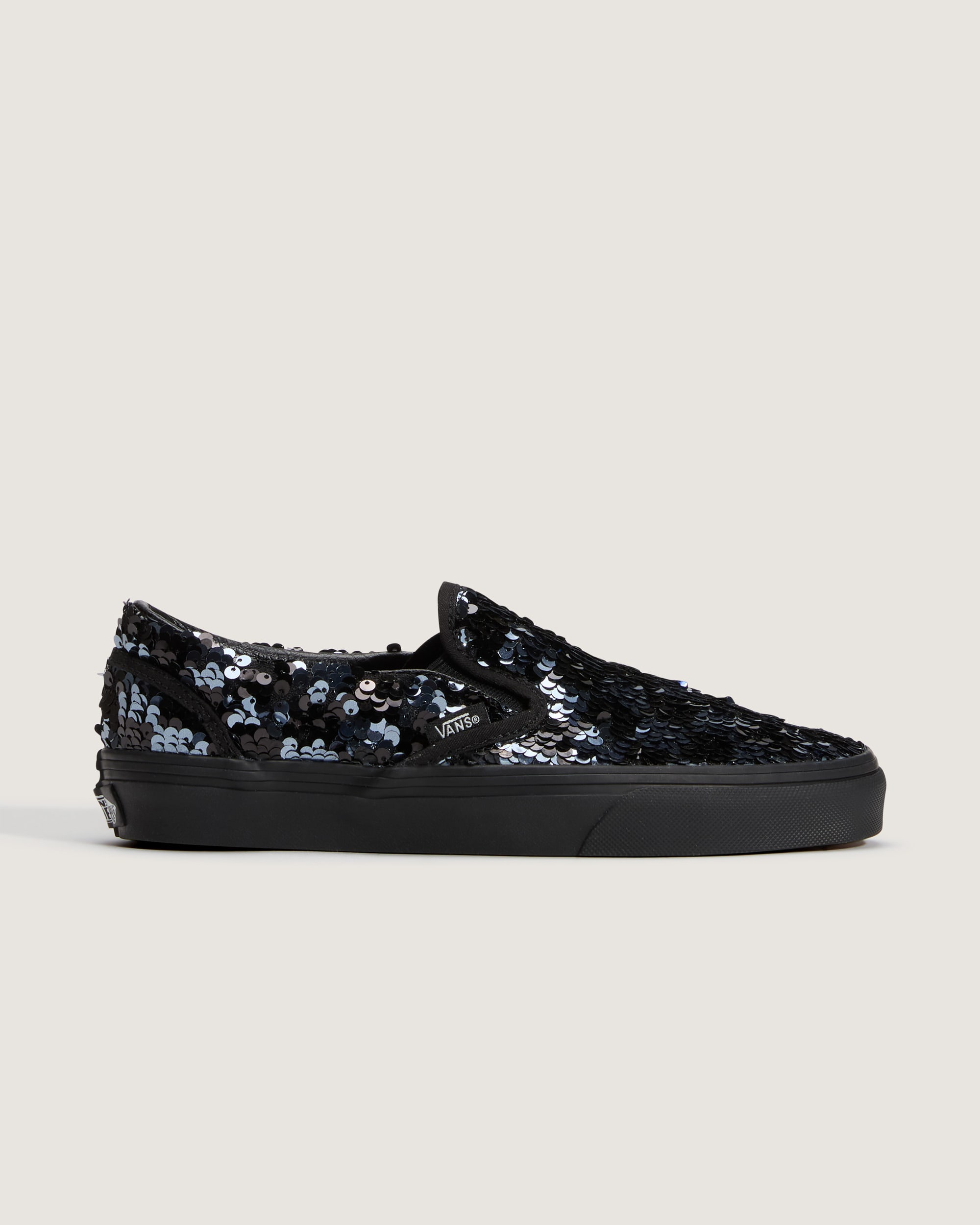 Classic SlipOn Shoe VANS Checkerboard Black  Gray ALT5