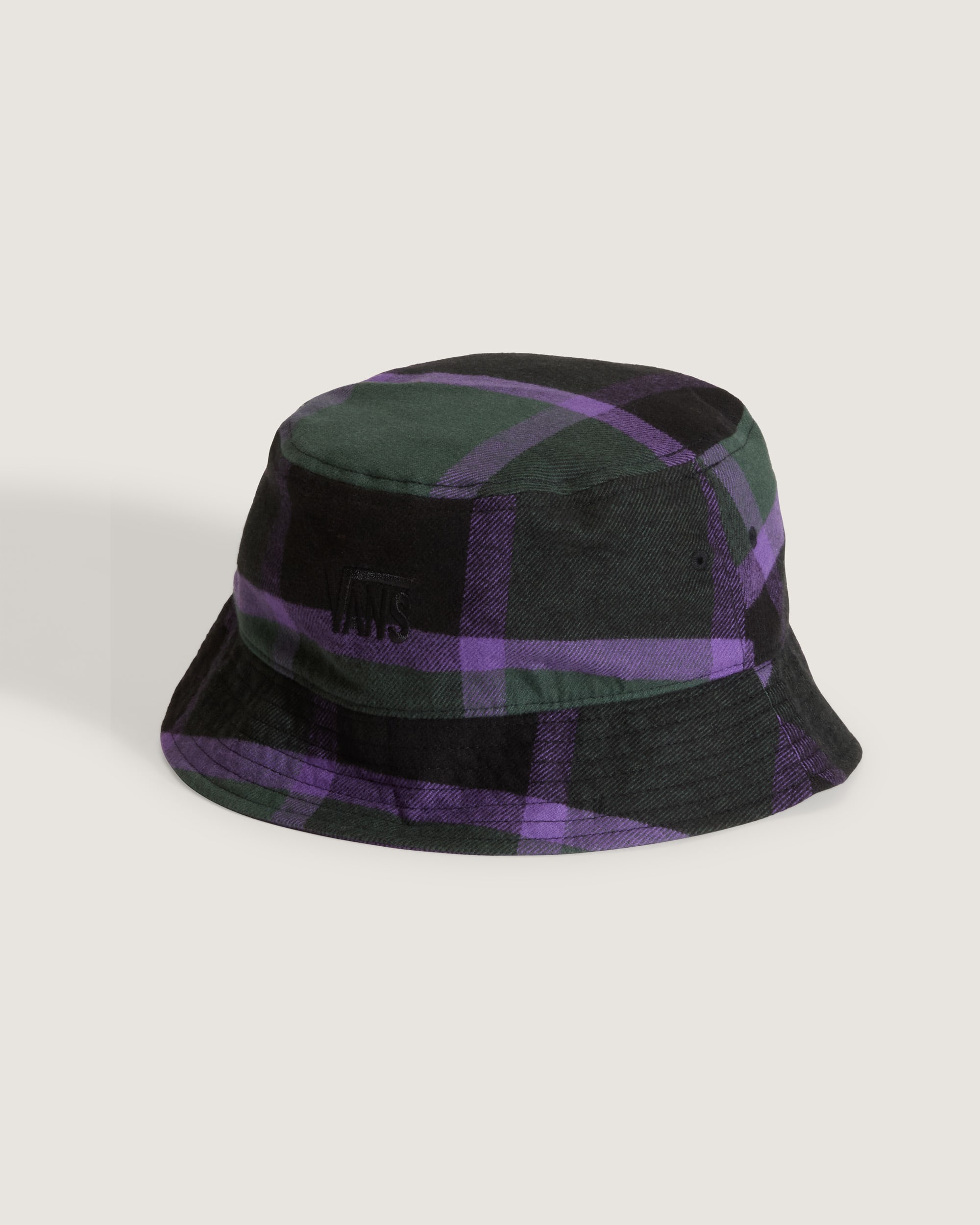 Stretch Logo Bucket Hat VANS Black  Oil Green HERO