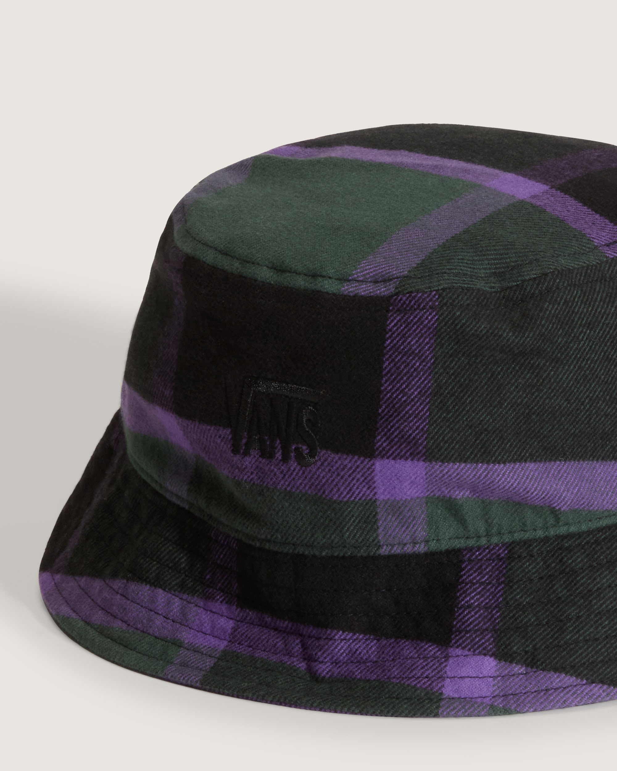 Stretch Logo Bucket Hat VANS Black  Oil Green ALT2