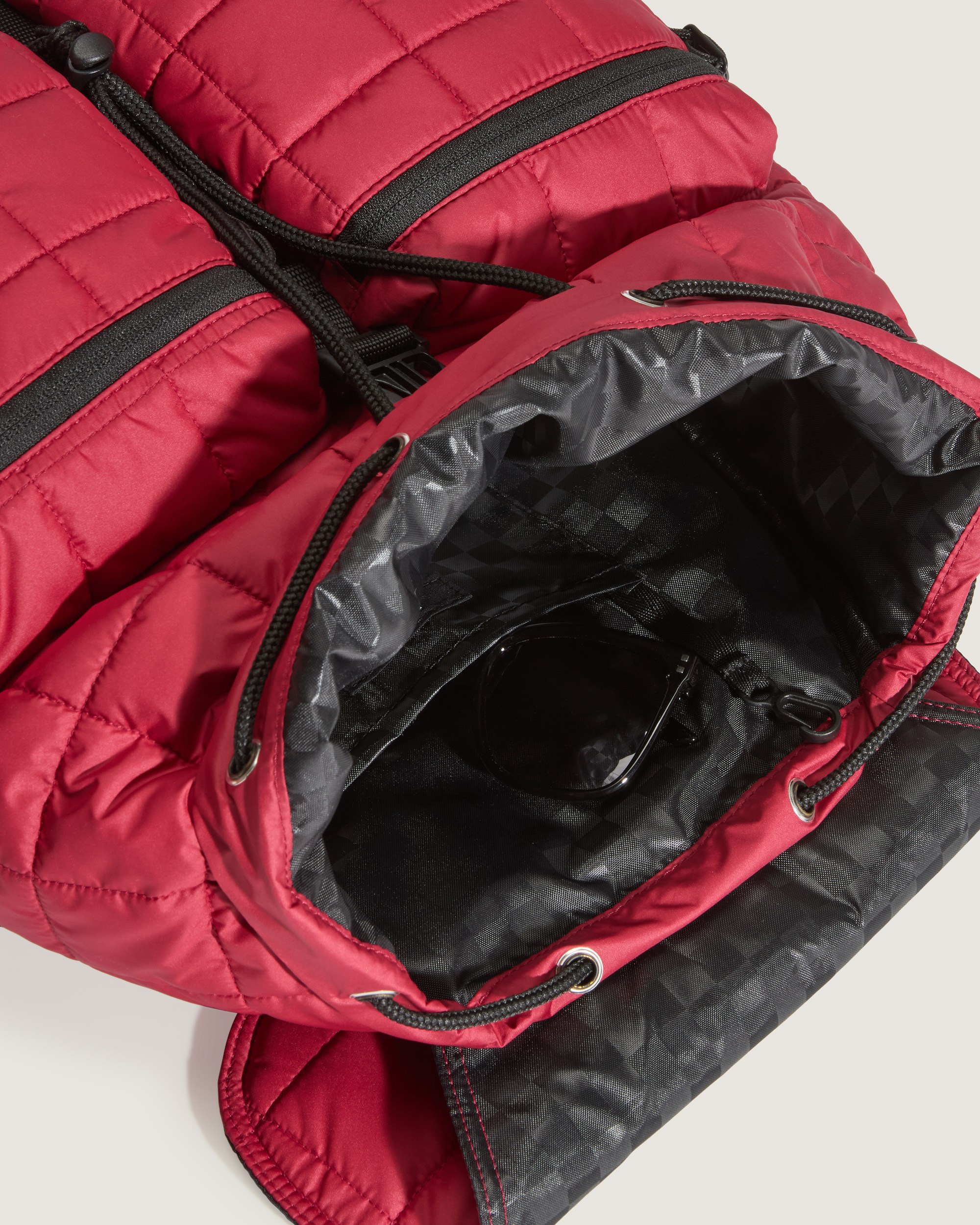 Scatter Quilted Backpack VANS Bordeaux Red ALT3