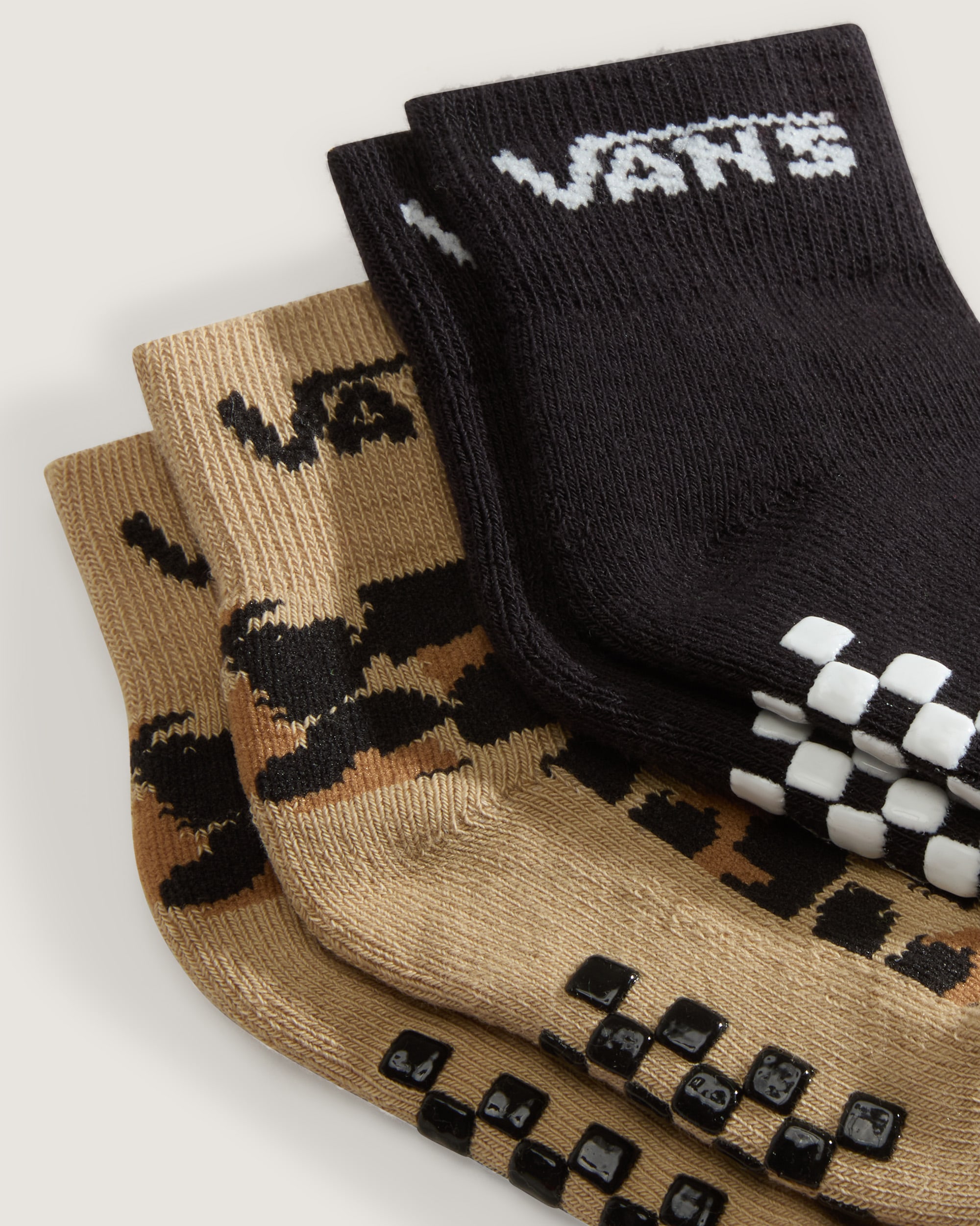 Infant Classic Crew Socks VANS Incense Brown ALT2