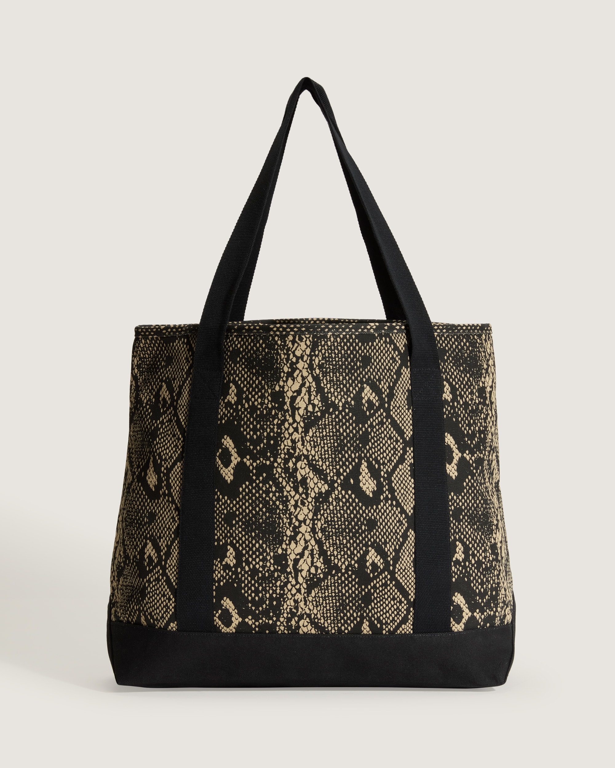 Pergs Tote Bag VANS Python Turtledove White ALT1