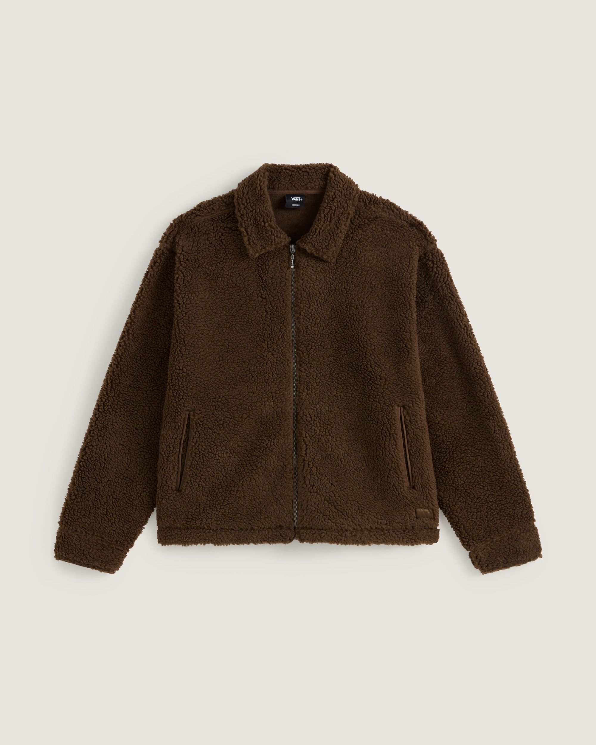 Yukon High Pile Jacket VANS Vintage Cocoa Brown HERO