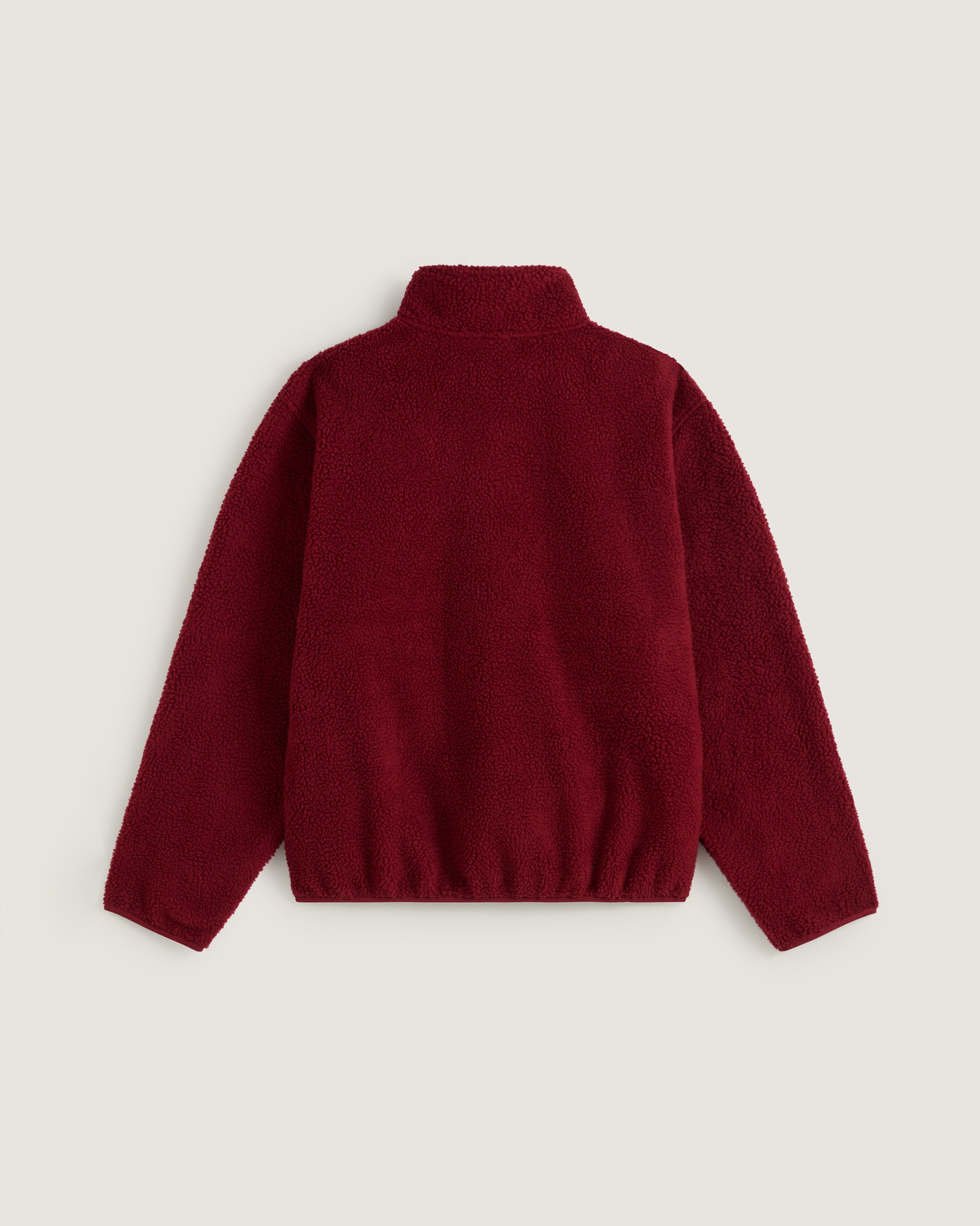 Shepard HalfZip Polar Fleece VANS Bordeaux Red ALT1