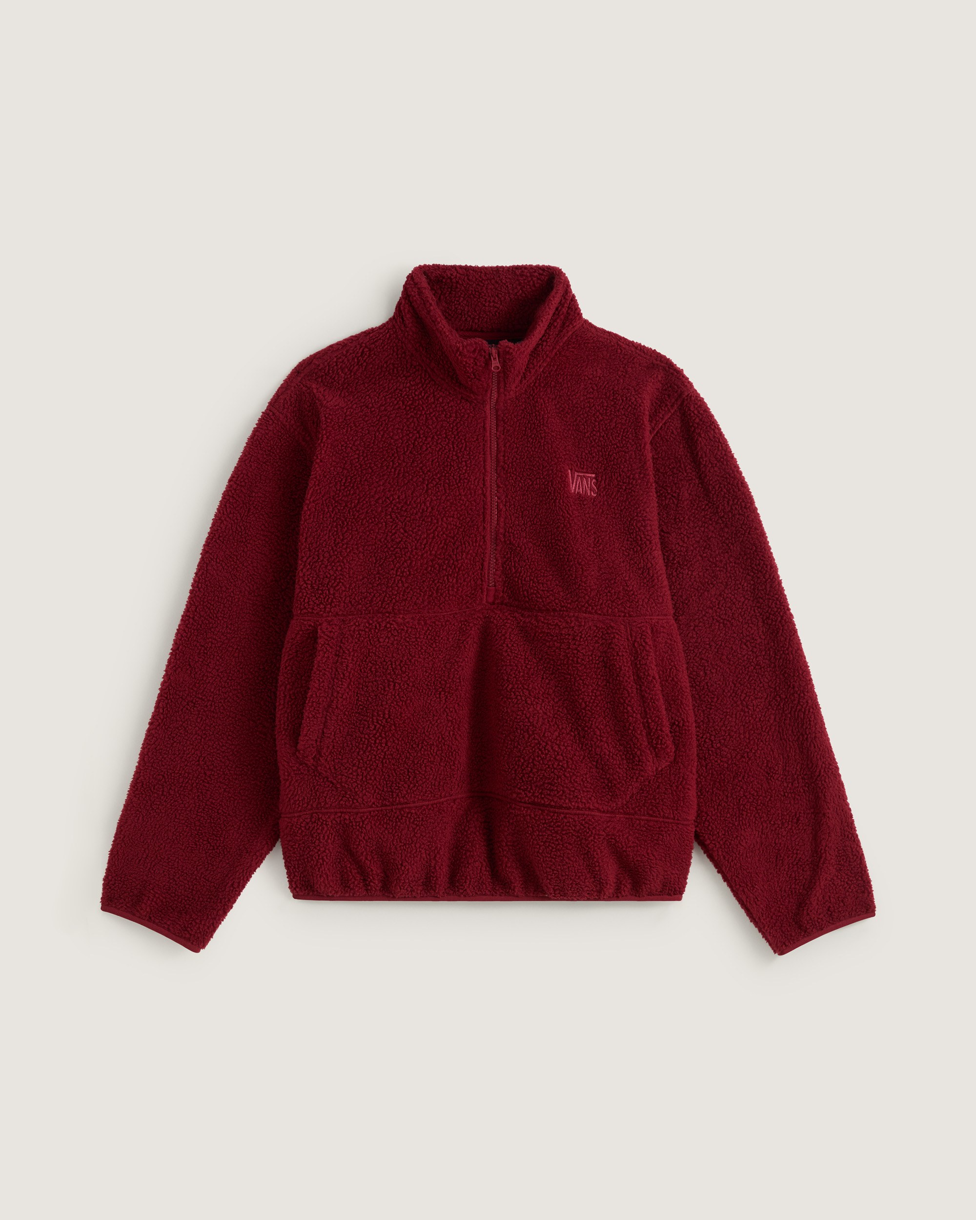 Shepard HalfZip Polar Fleece VANS Bordeaux Red HERO