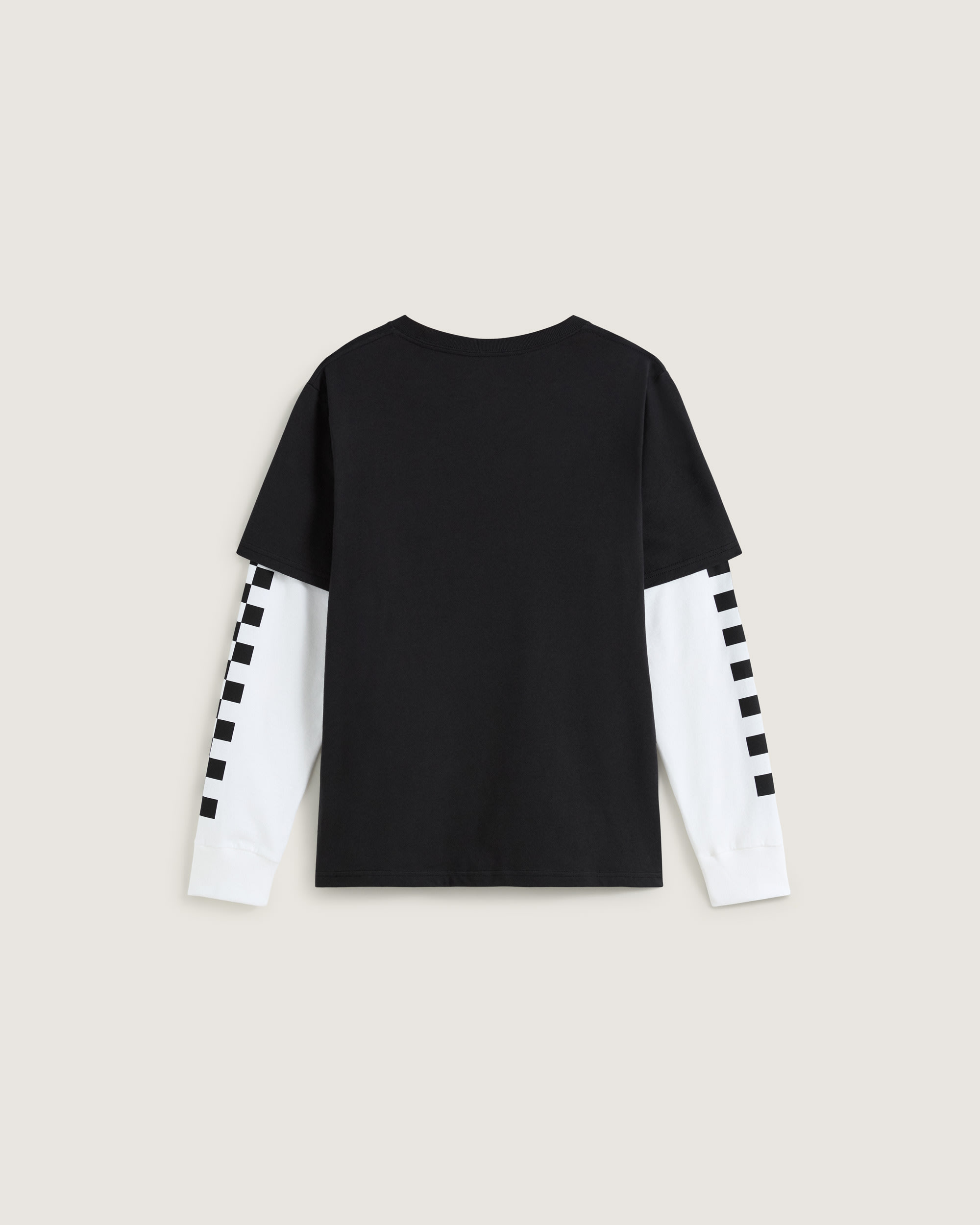 Kids Tilted Twofer Long Sleeve Tee VANS Black ALT1