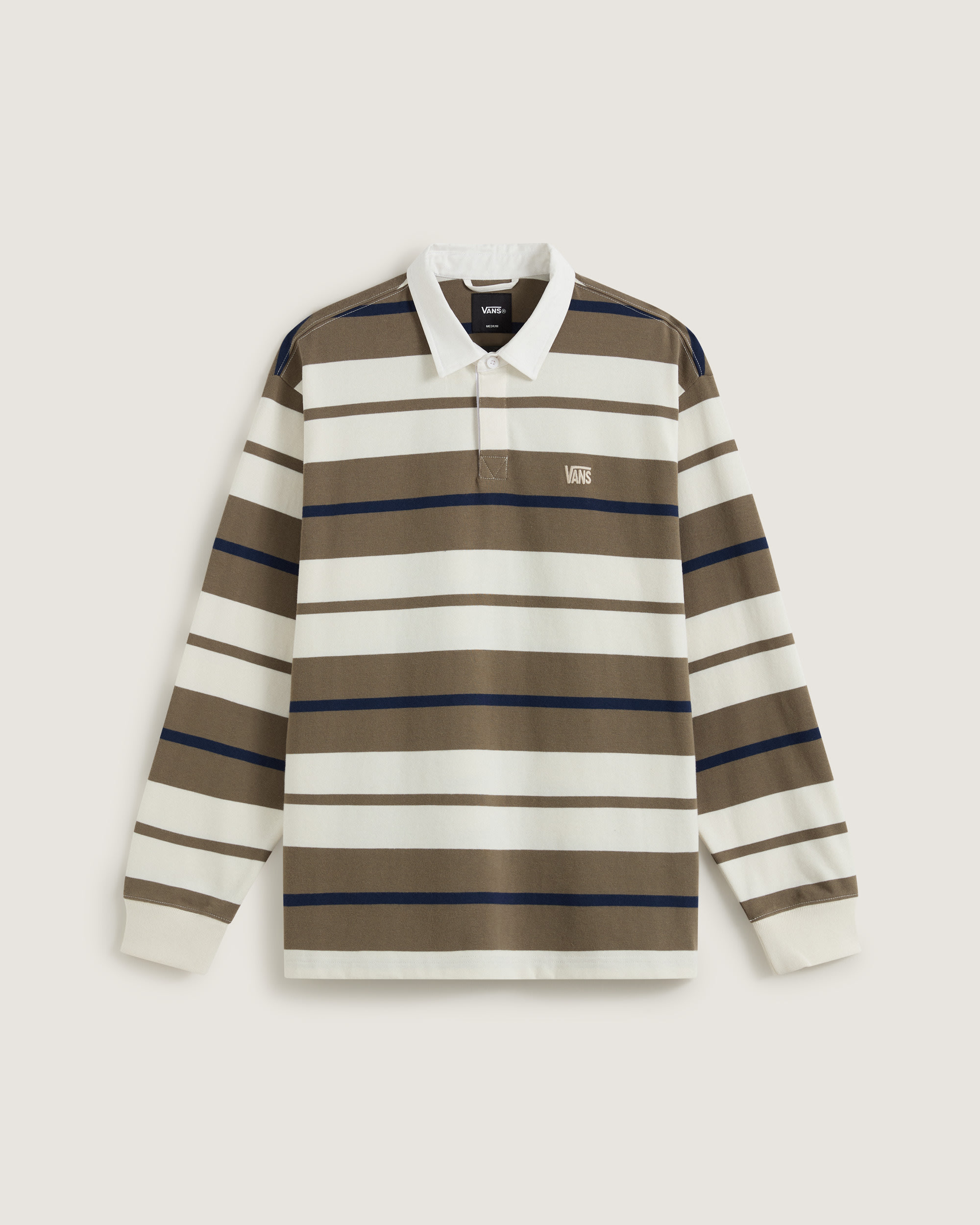 Fly High Rugby Long Sleeve VANS Turtledove White HERO