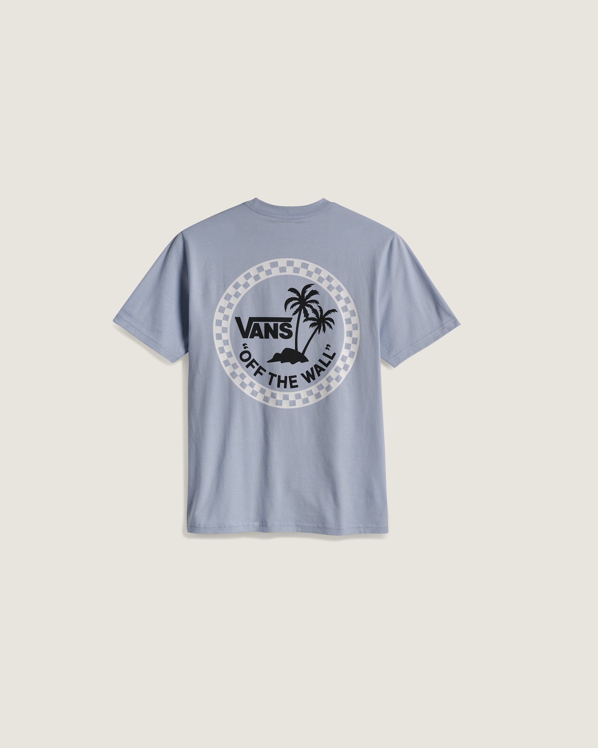Kids Knu Palms TShirt VANS Soft Slate Blue HERO