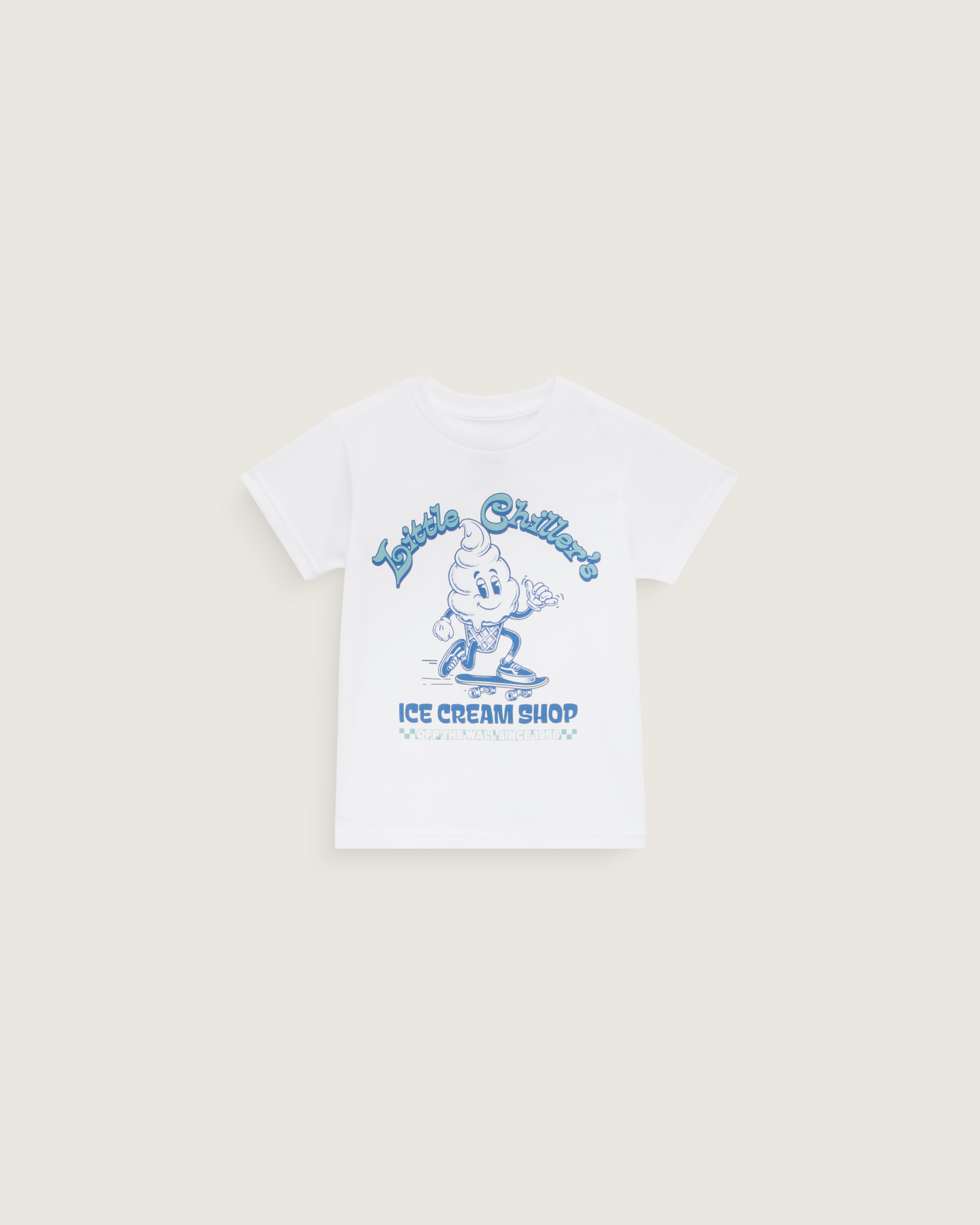 Little Chillers Short Sleeve Tee VANS White HERO
