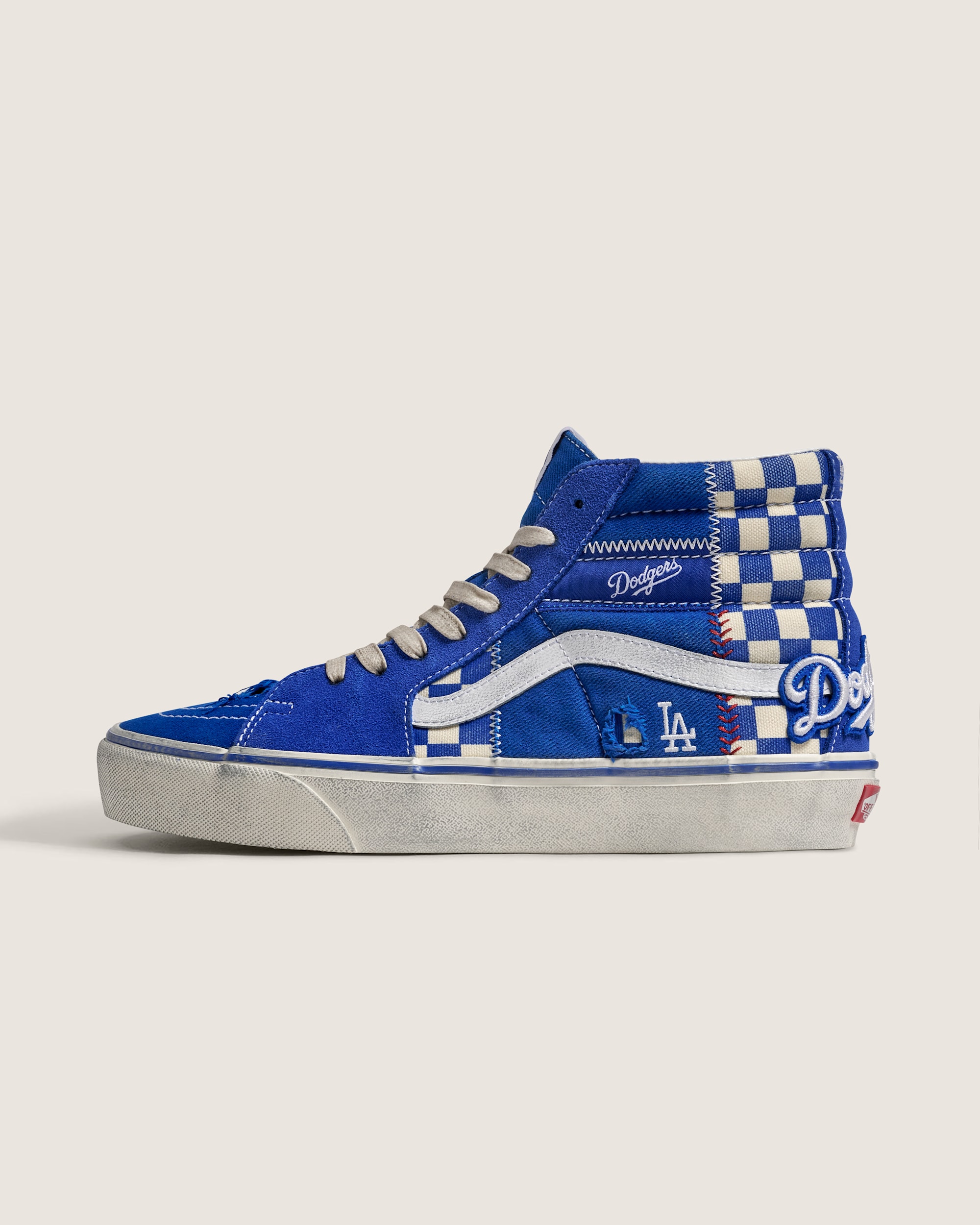 SK8Hi Shoe VANS Dodgers Classic Blue  White HERO