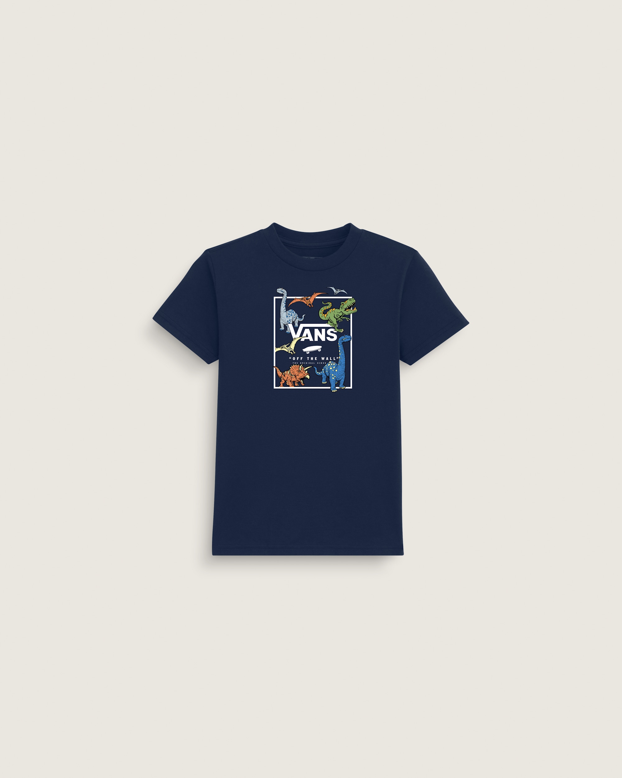 Glow Dino Short Sleeve Tee VANS Dress Blues HERO