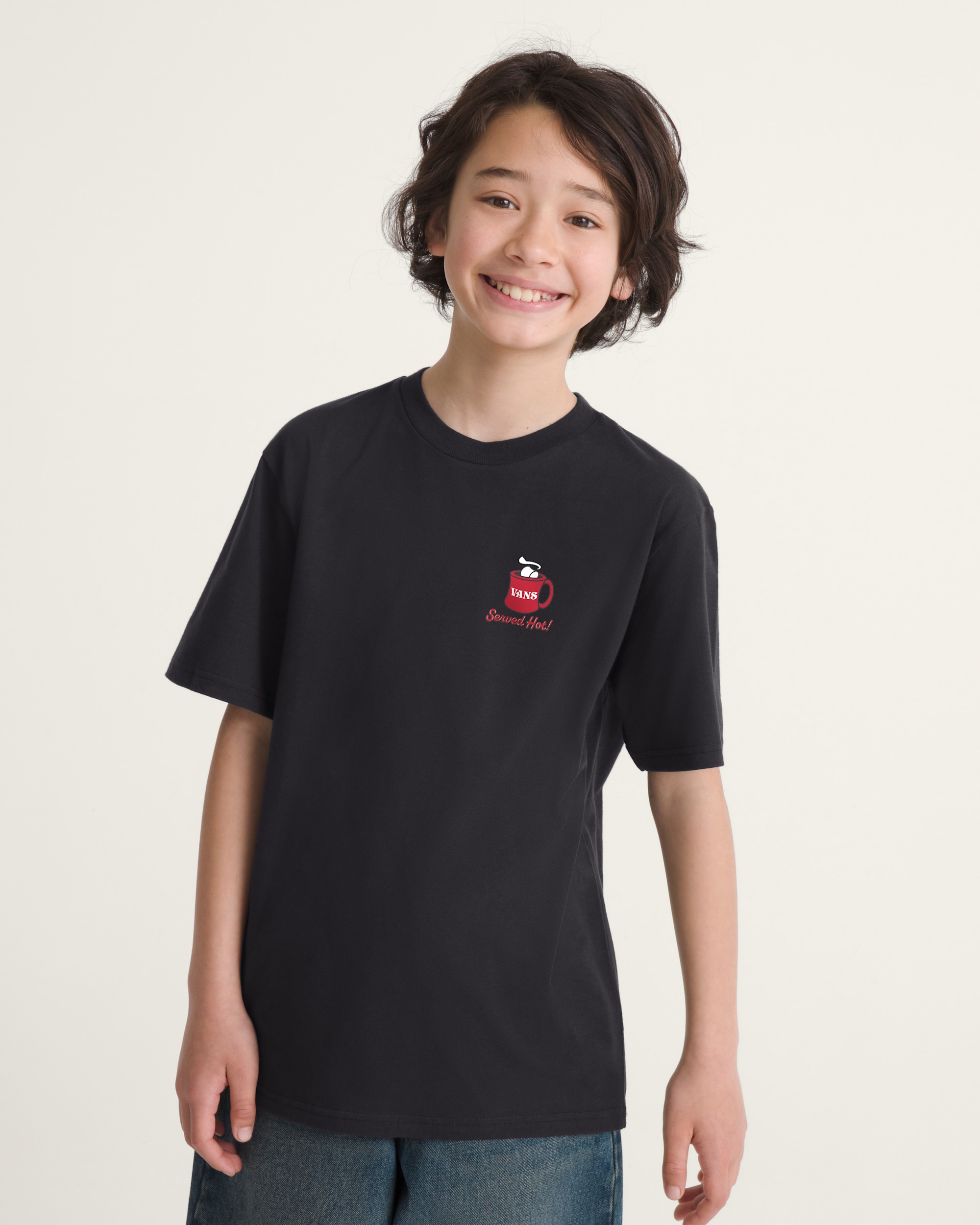 Served Hot Short Sleeve Tee VANS Black ALT2