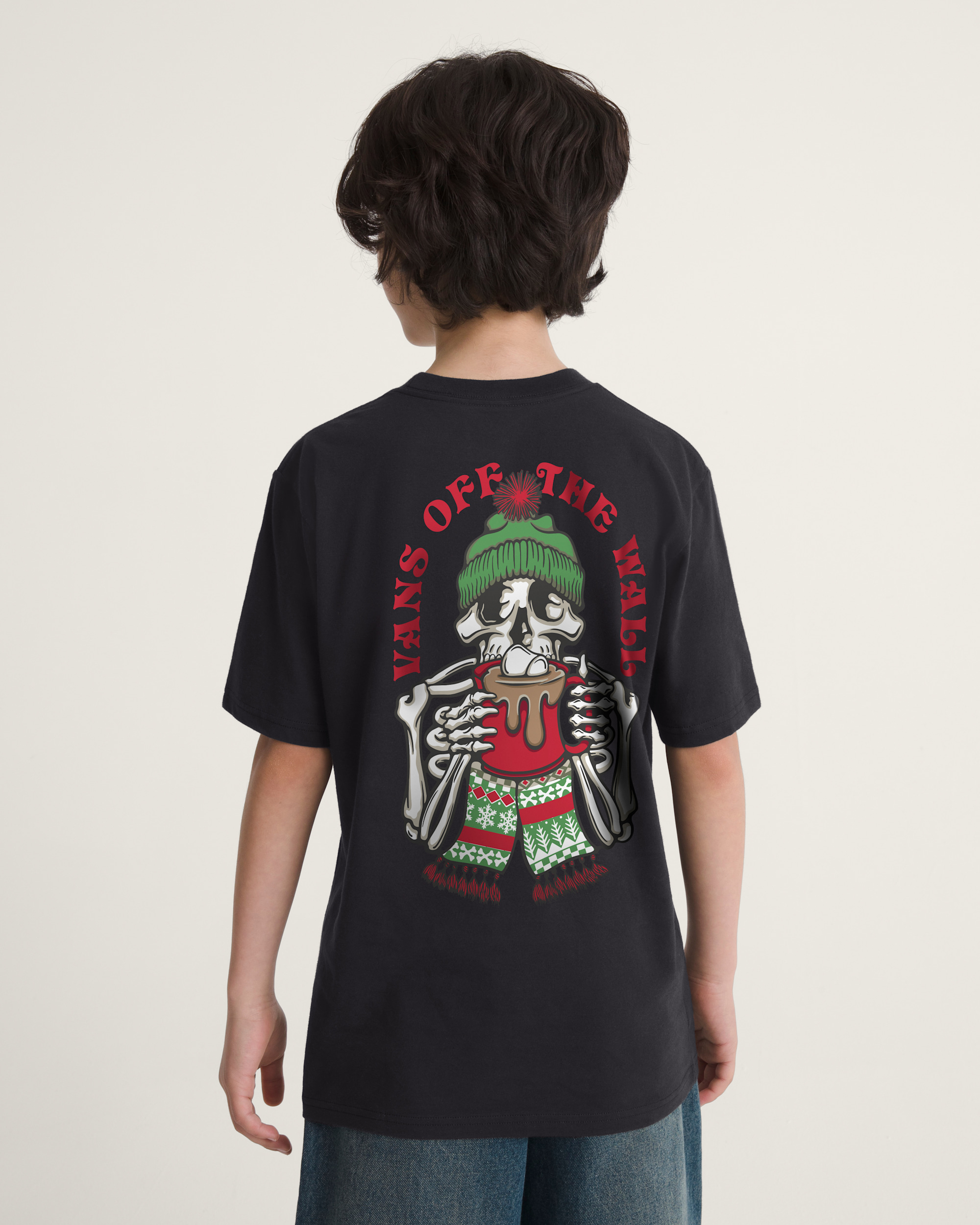 Kids Served Hot Short Sleeve Tee VANS Black ALT3