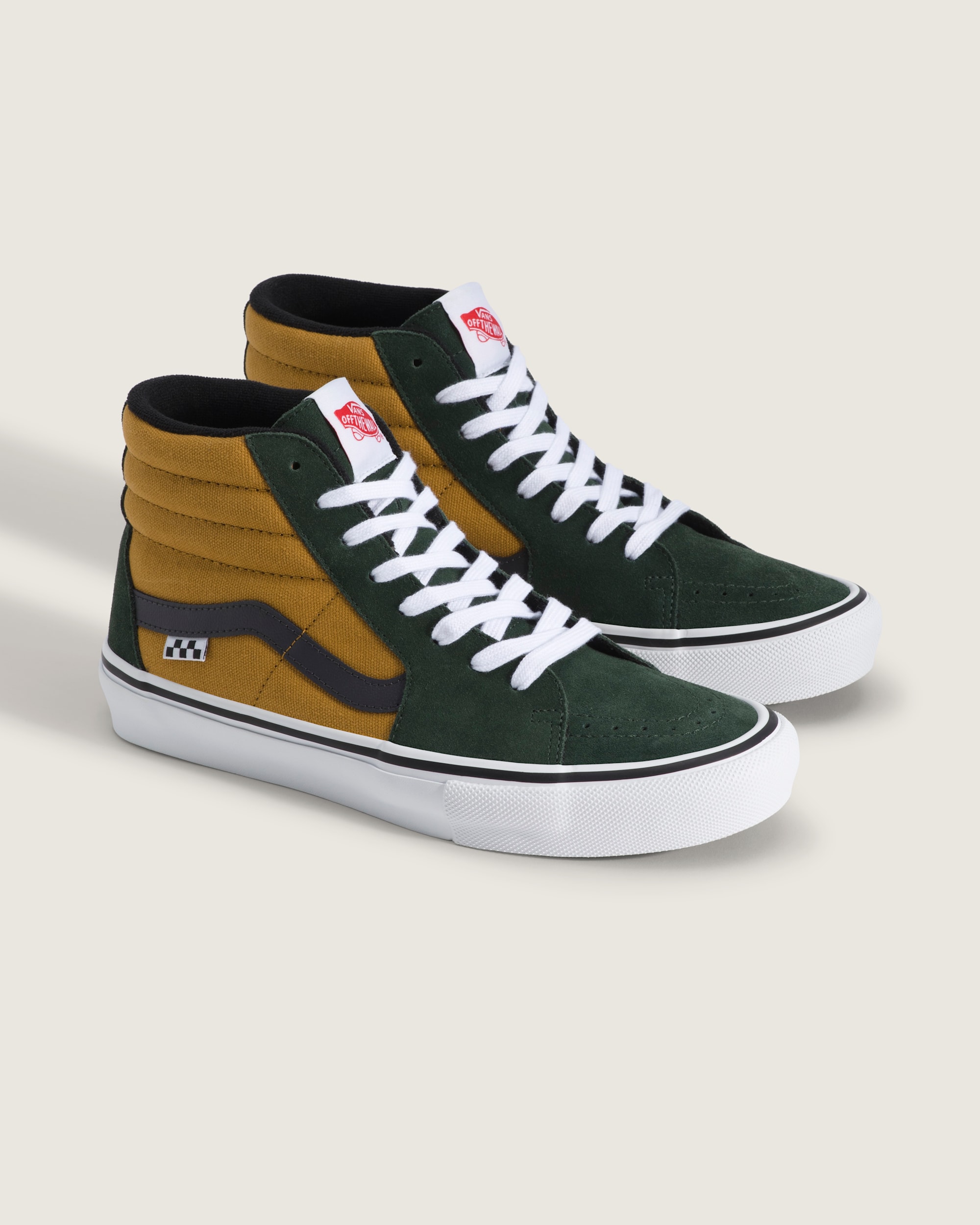 Skate Sk8Hi Shoe VANS Oil Green ALT1
